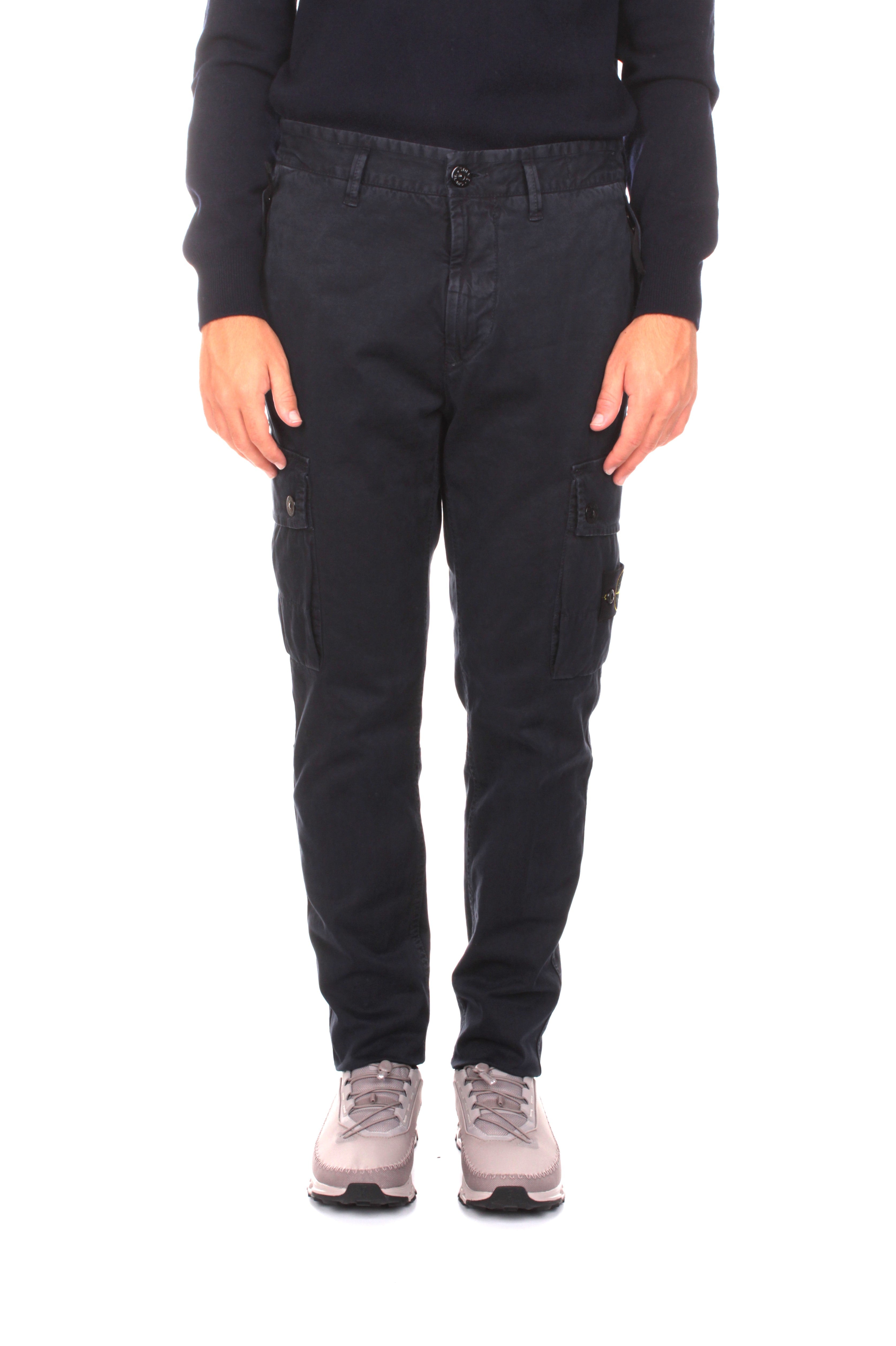 PANTALONI Blu Stone Island