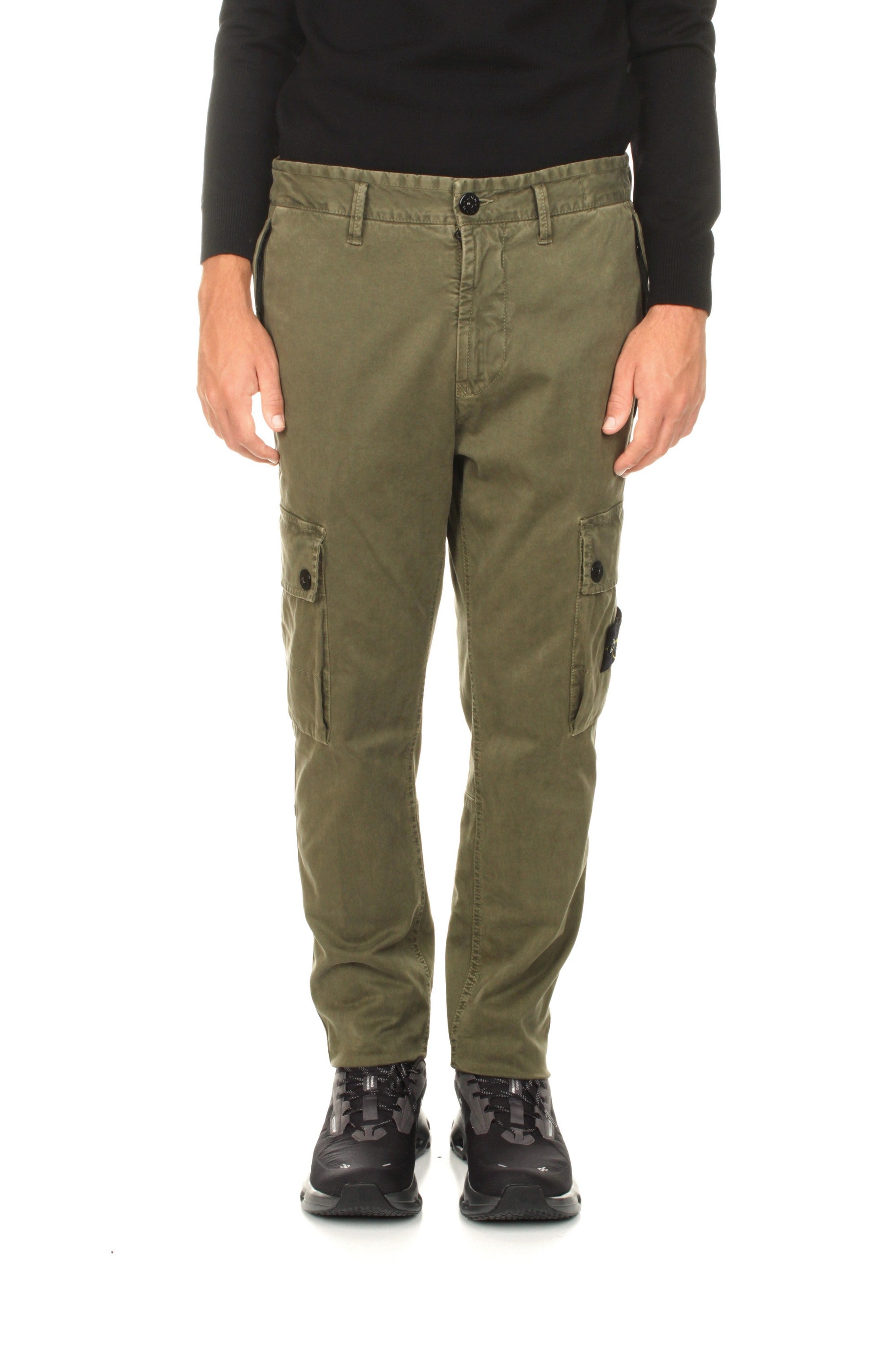 PANTALONI Verde Stone Island
