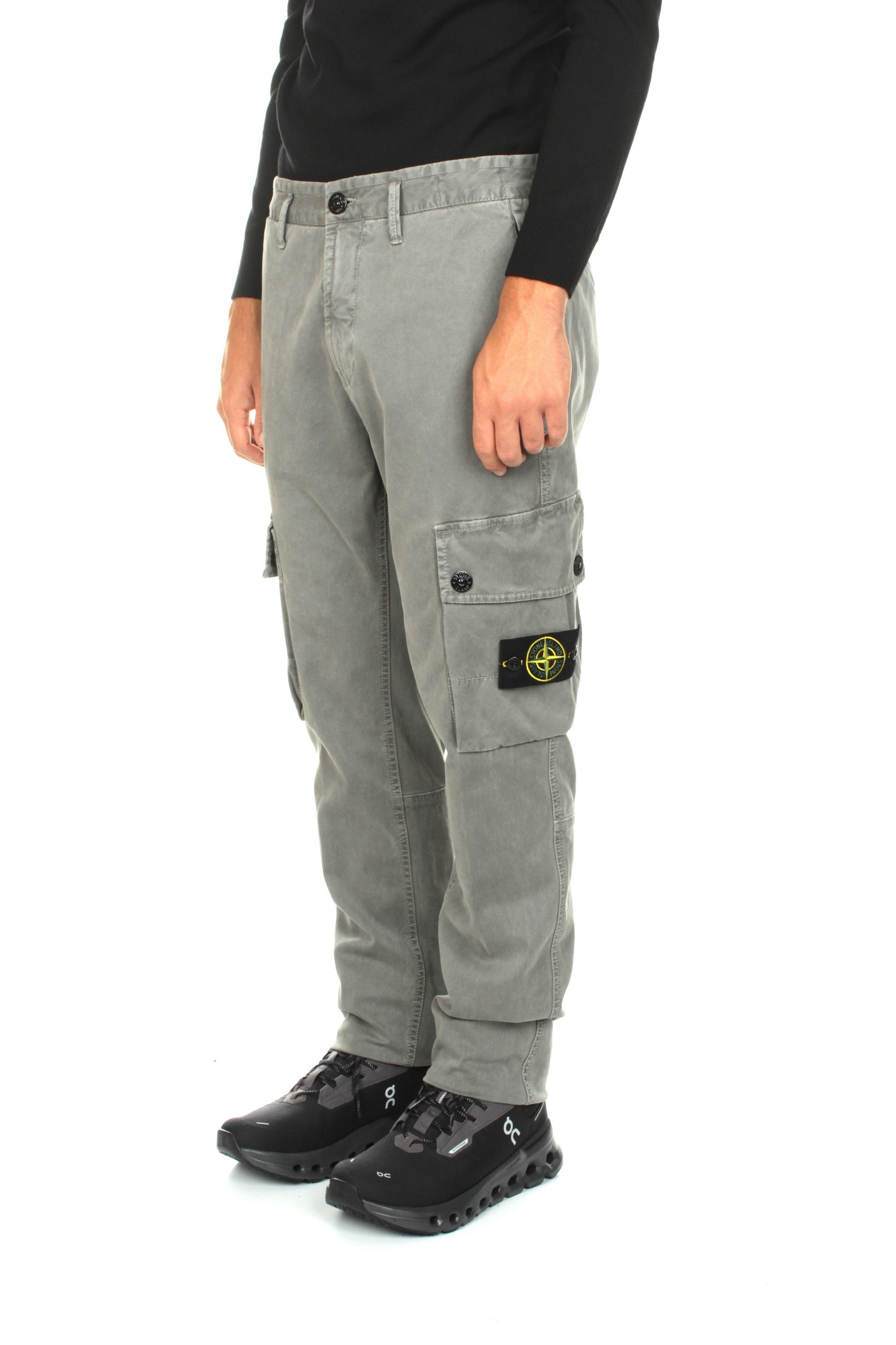 PANTALONI Grigio Stone Island