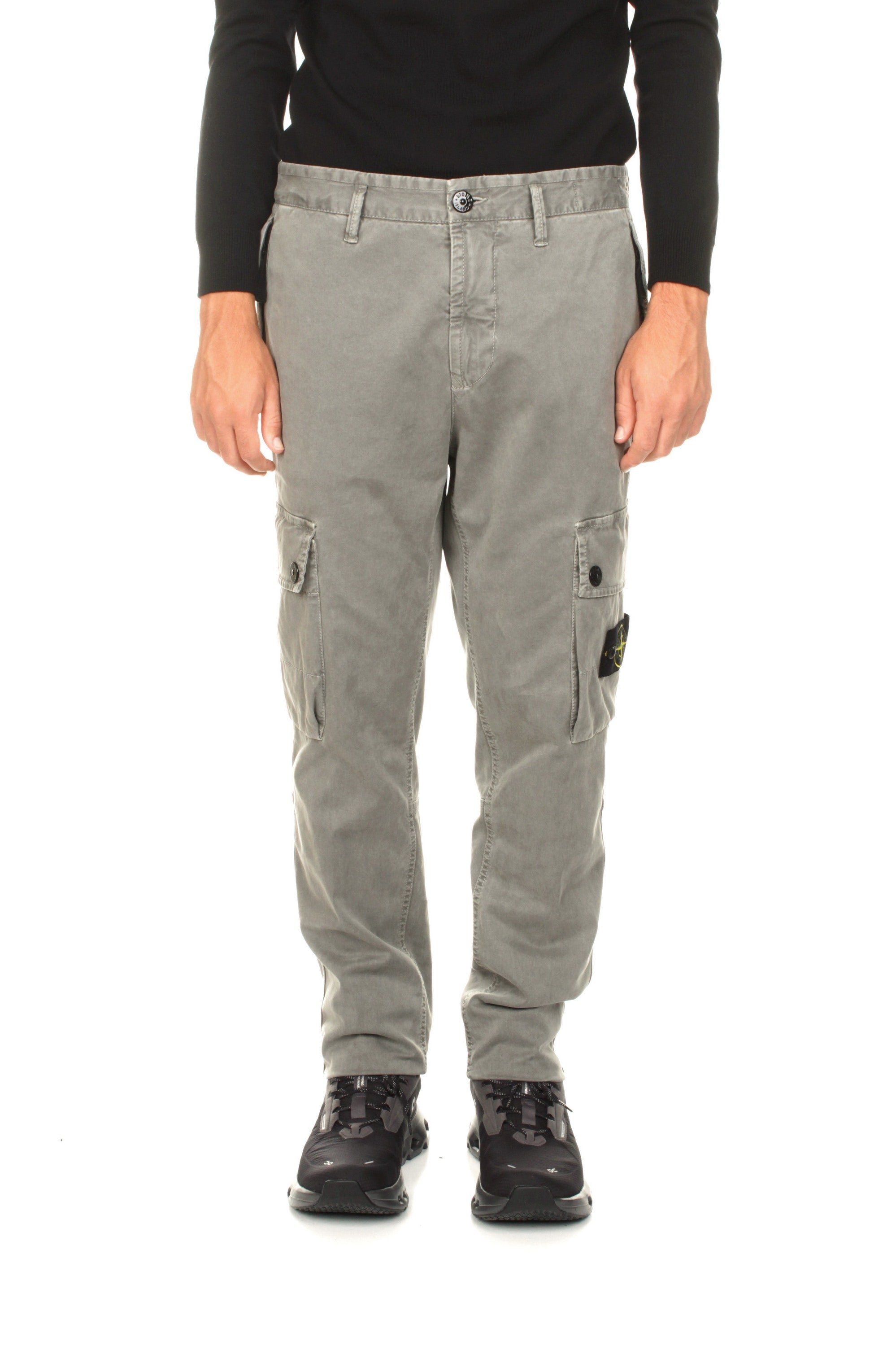 PANTALONI Grigio Stone Island