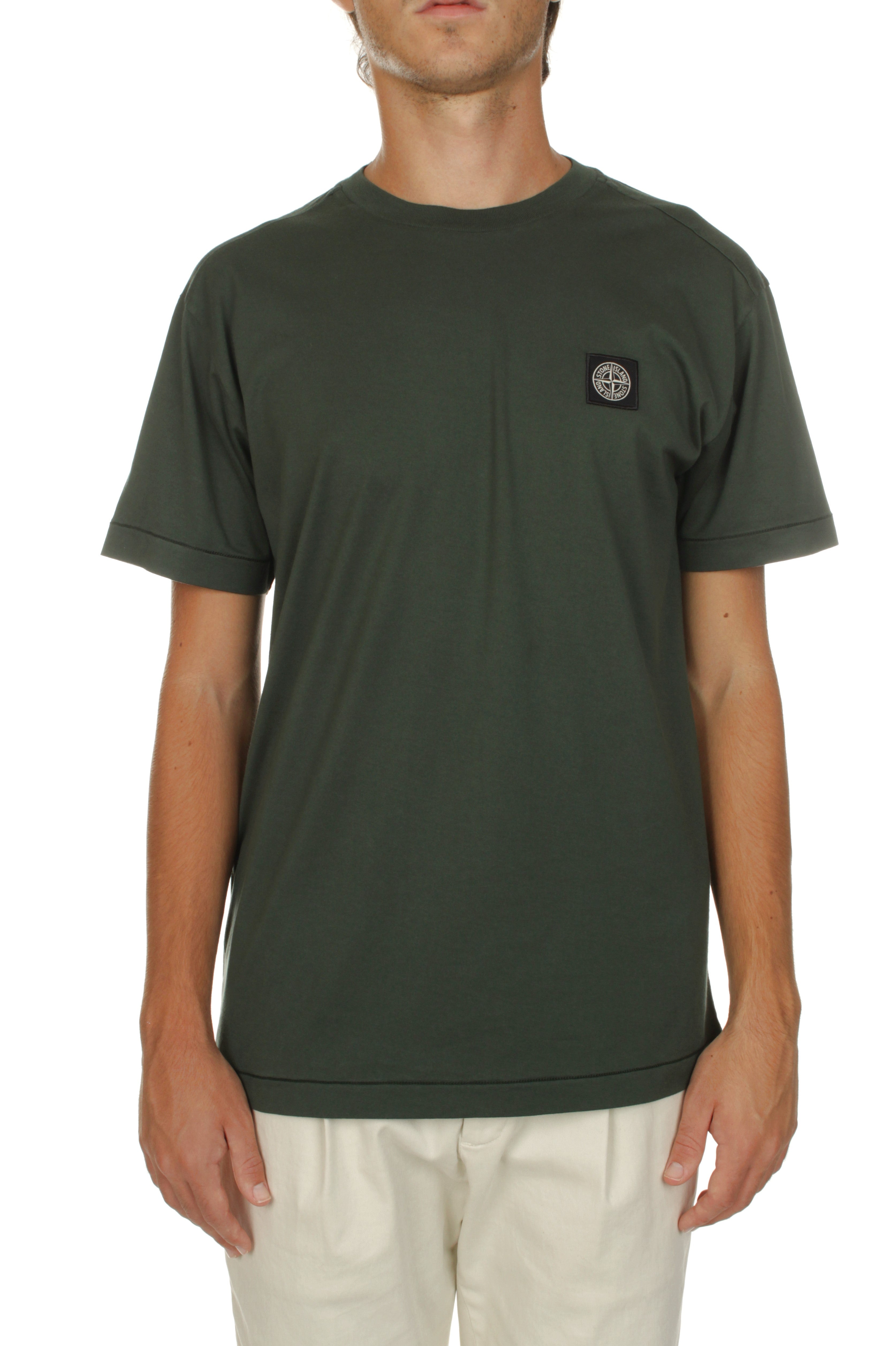 T-SHIRT Verde Stone Island