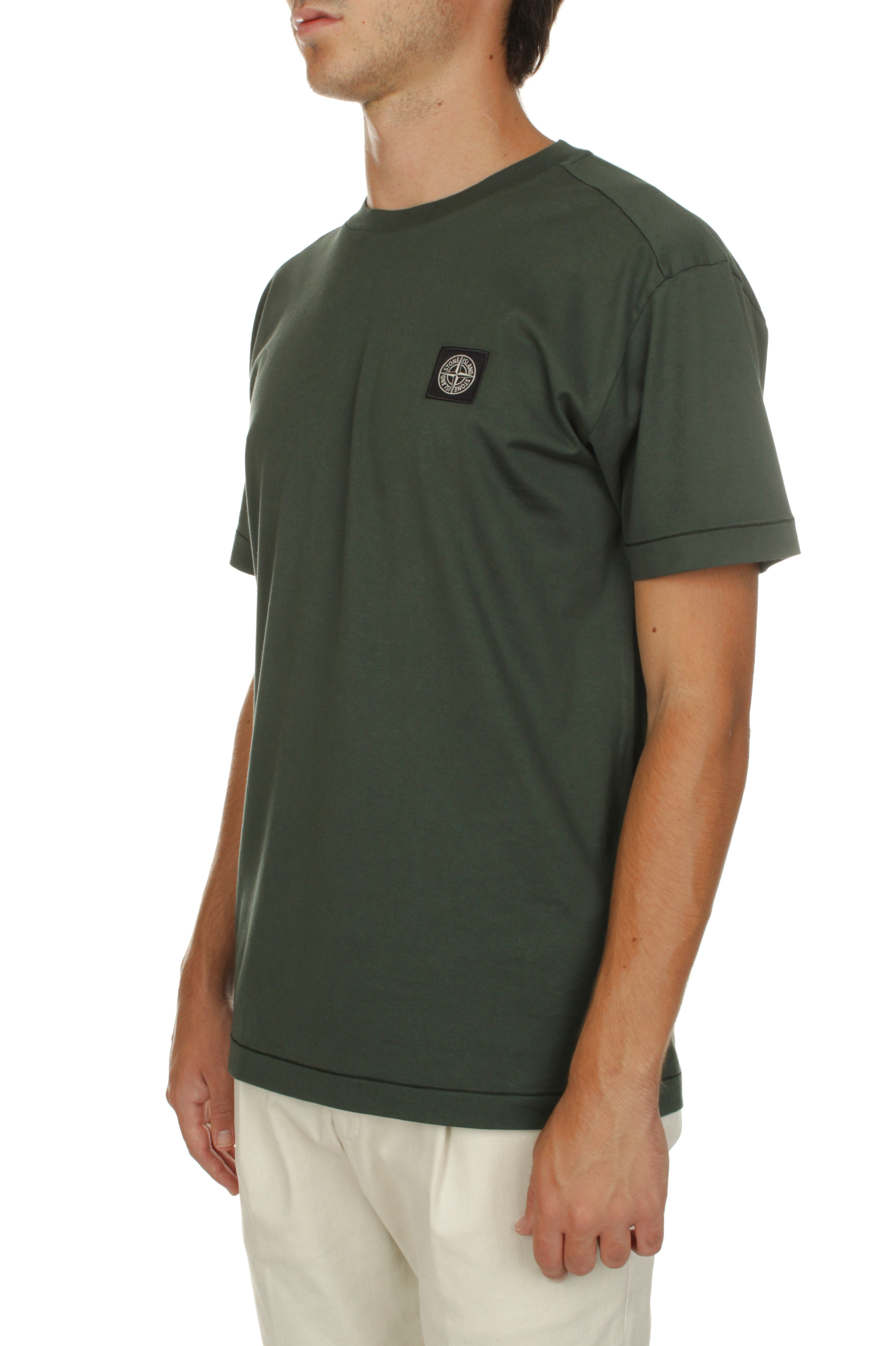 T-SHIRT Verde Stone Island