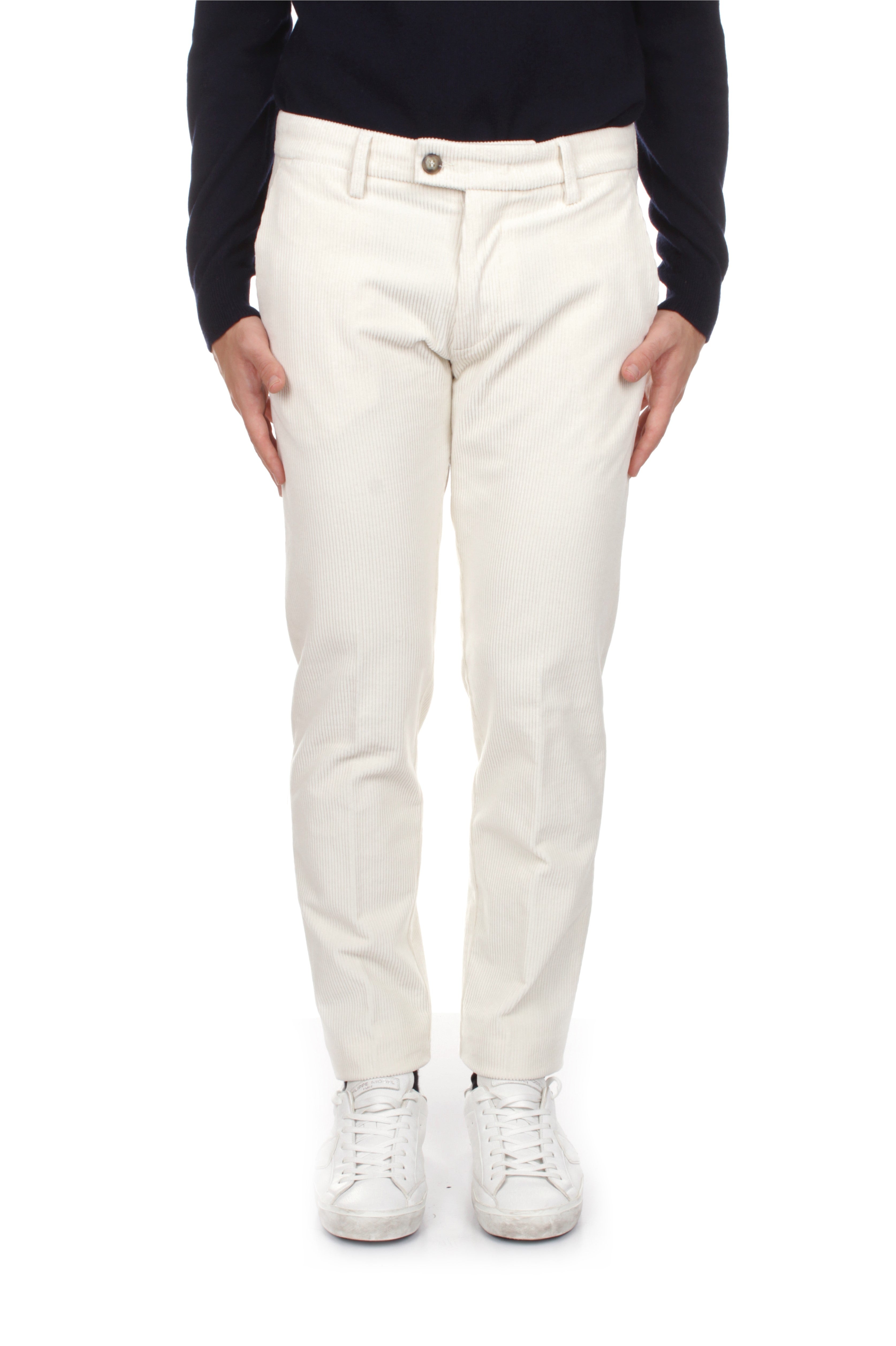 PANTALONI Bianco Re-hash