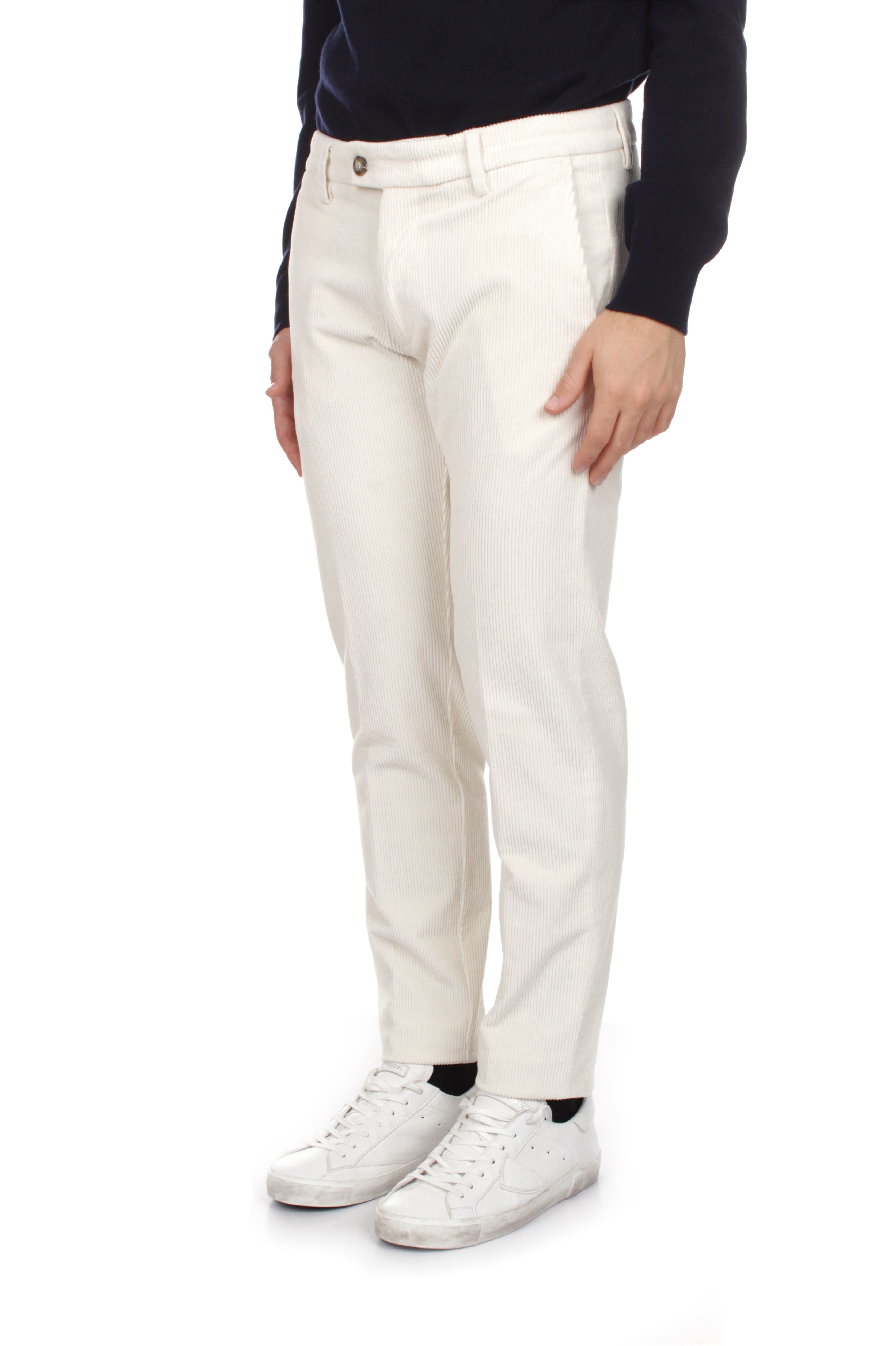 PANTALONI Bianco Re-hash