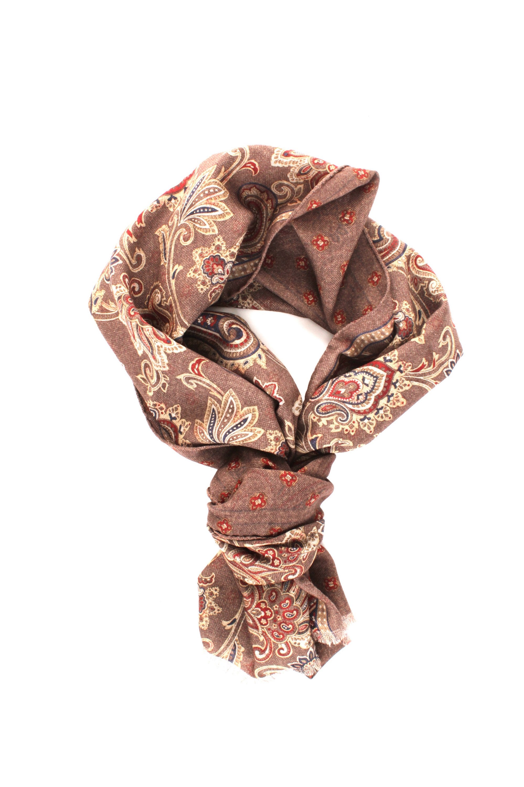 SCIARPE, FOULARD E STOLE Marrone Rosi Collection