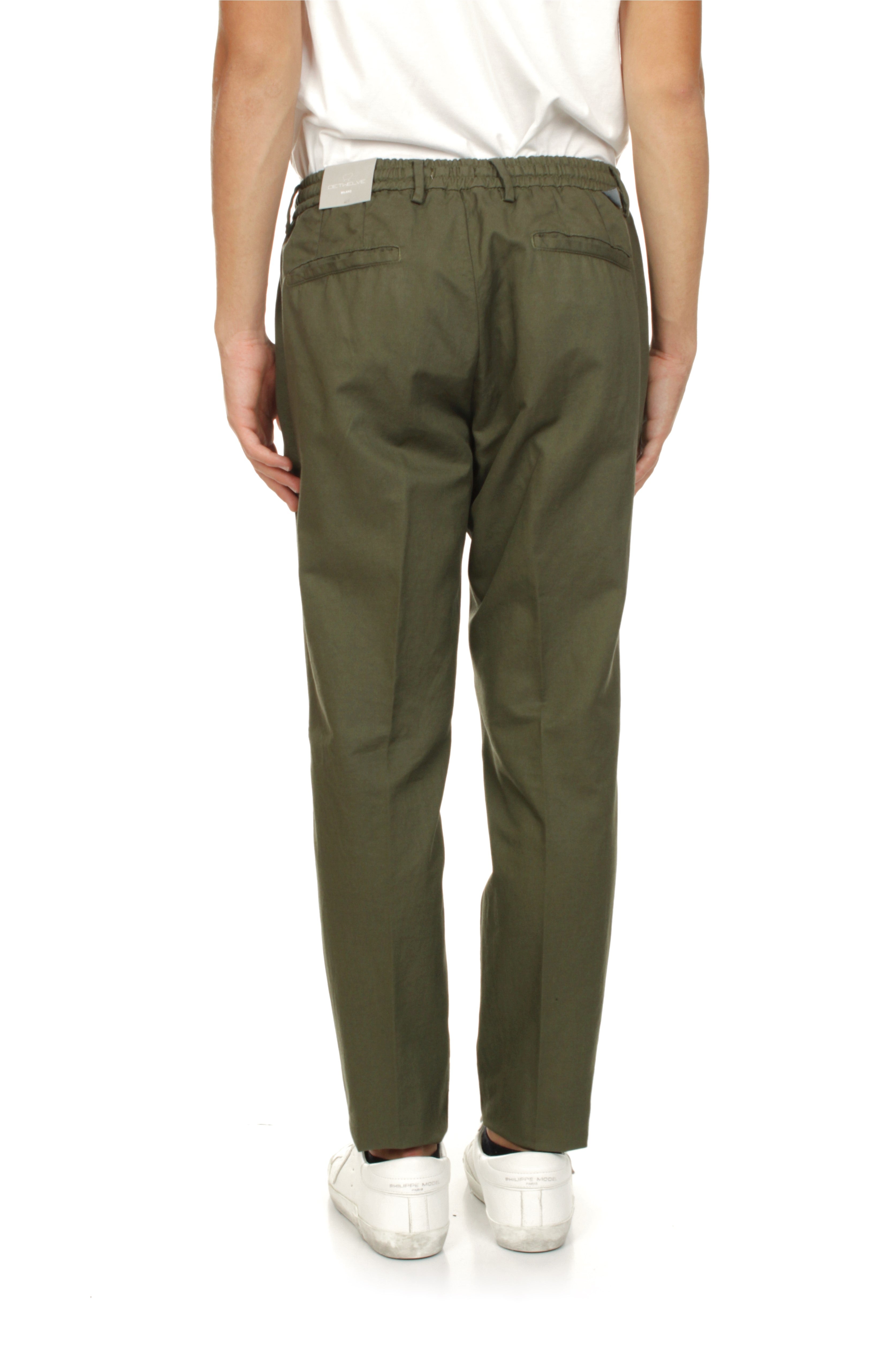 PANTALONI Verde Detwelve