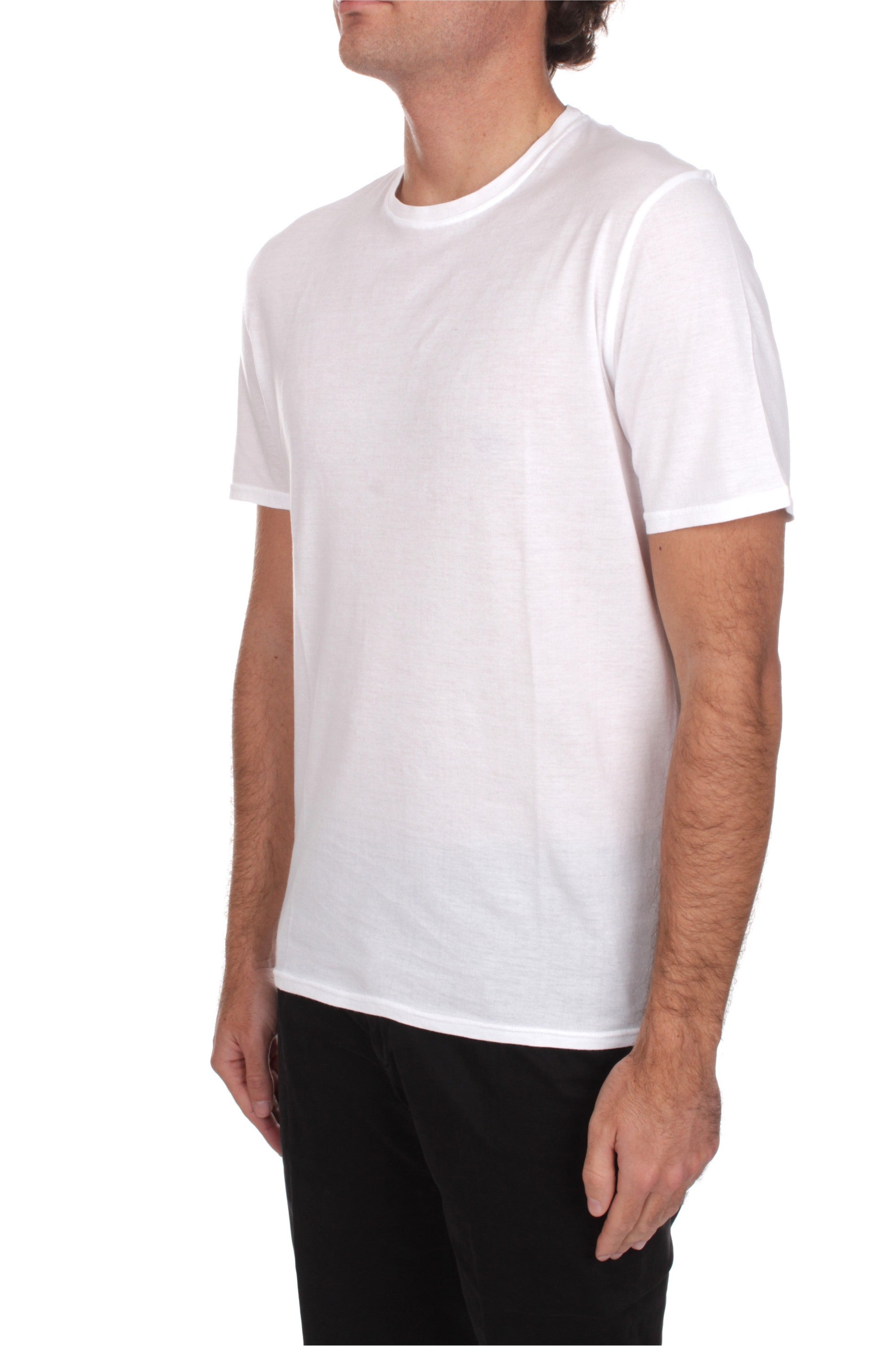 T-SHIRT Bianco Fedeli Cashmere