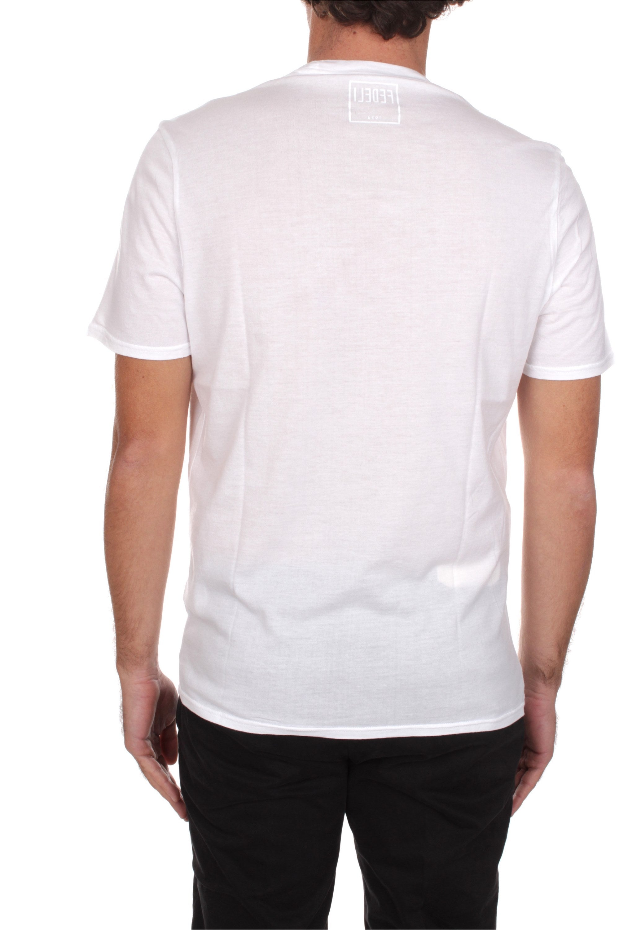 T-SHIRT Bianco Fedeli Cashmere