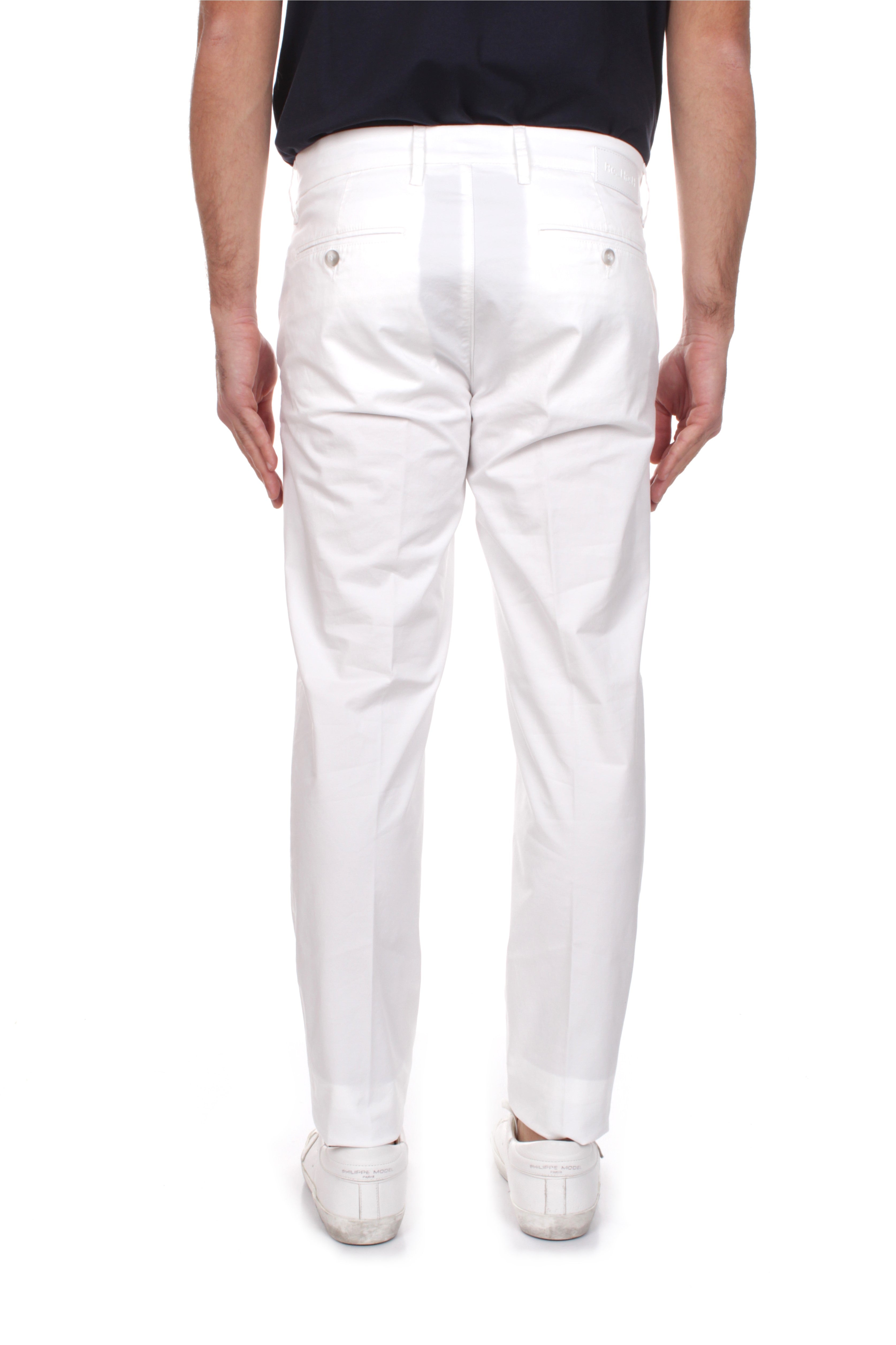 PANTALONI Bianco Re-hash