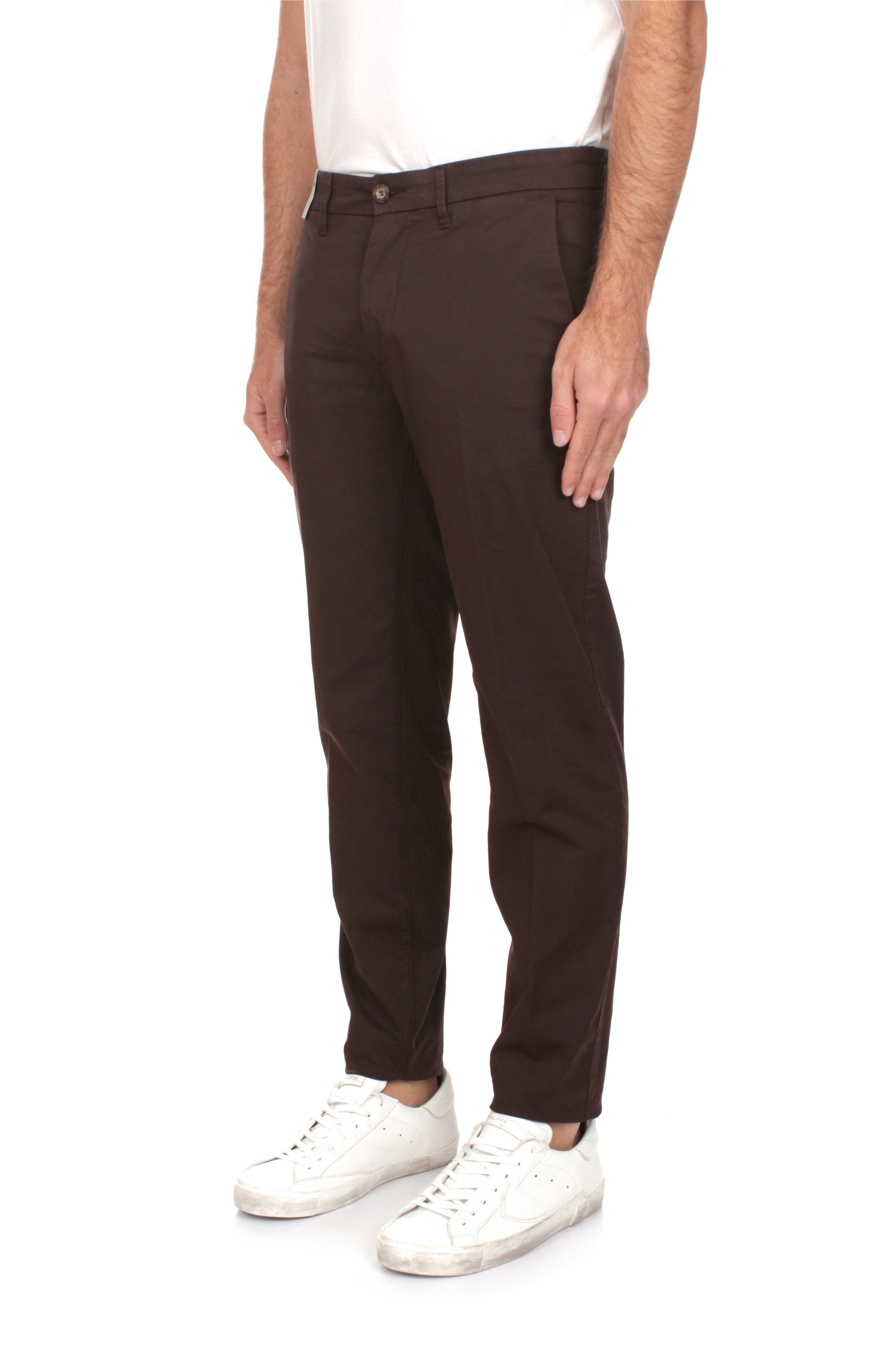 PANTALONI Marrone Re-hash
