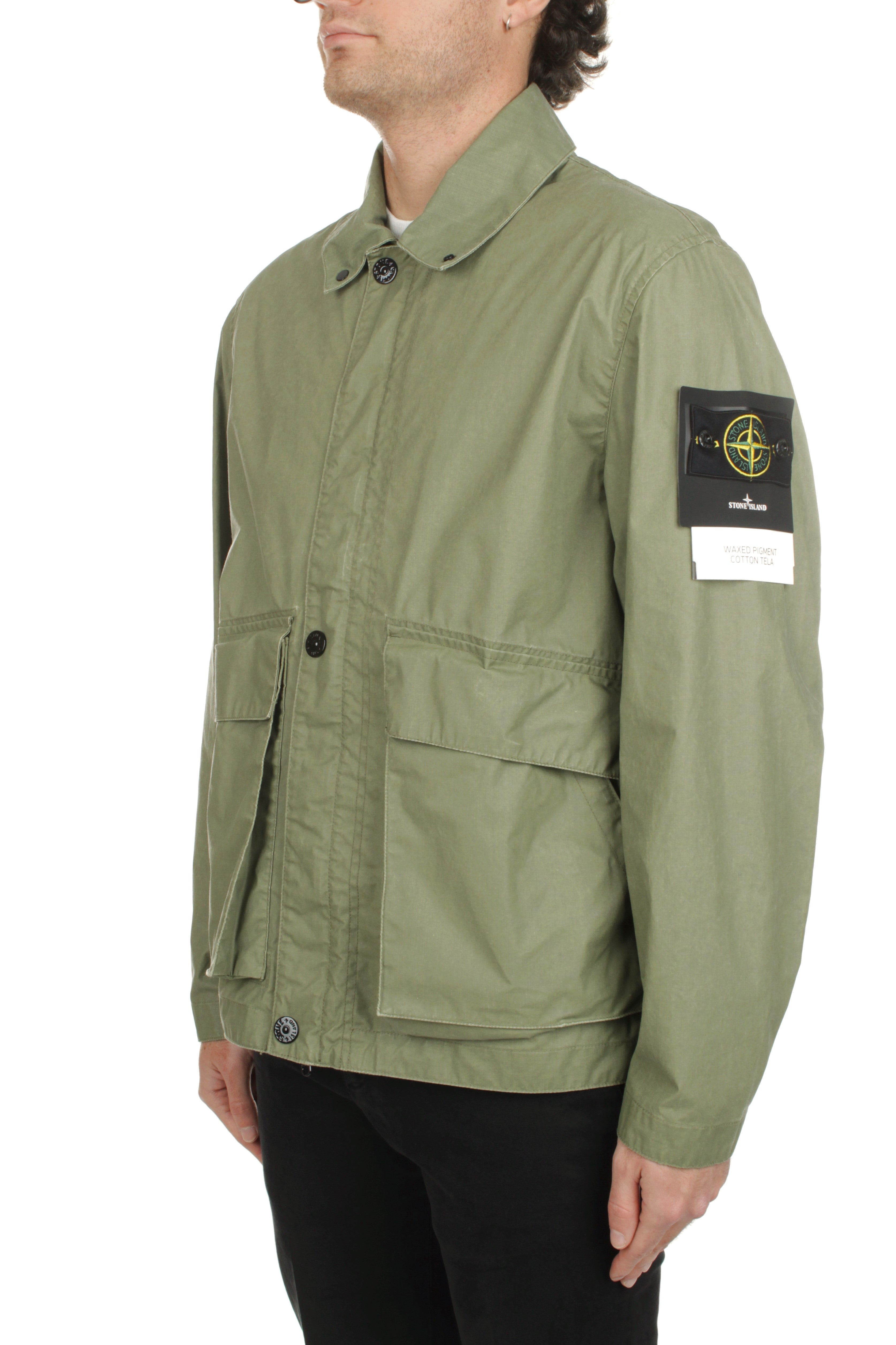 GIACCHE E GIUBBOTTI Verde Stone Island