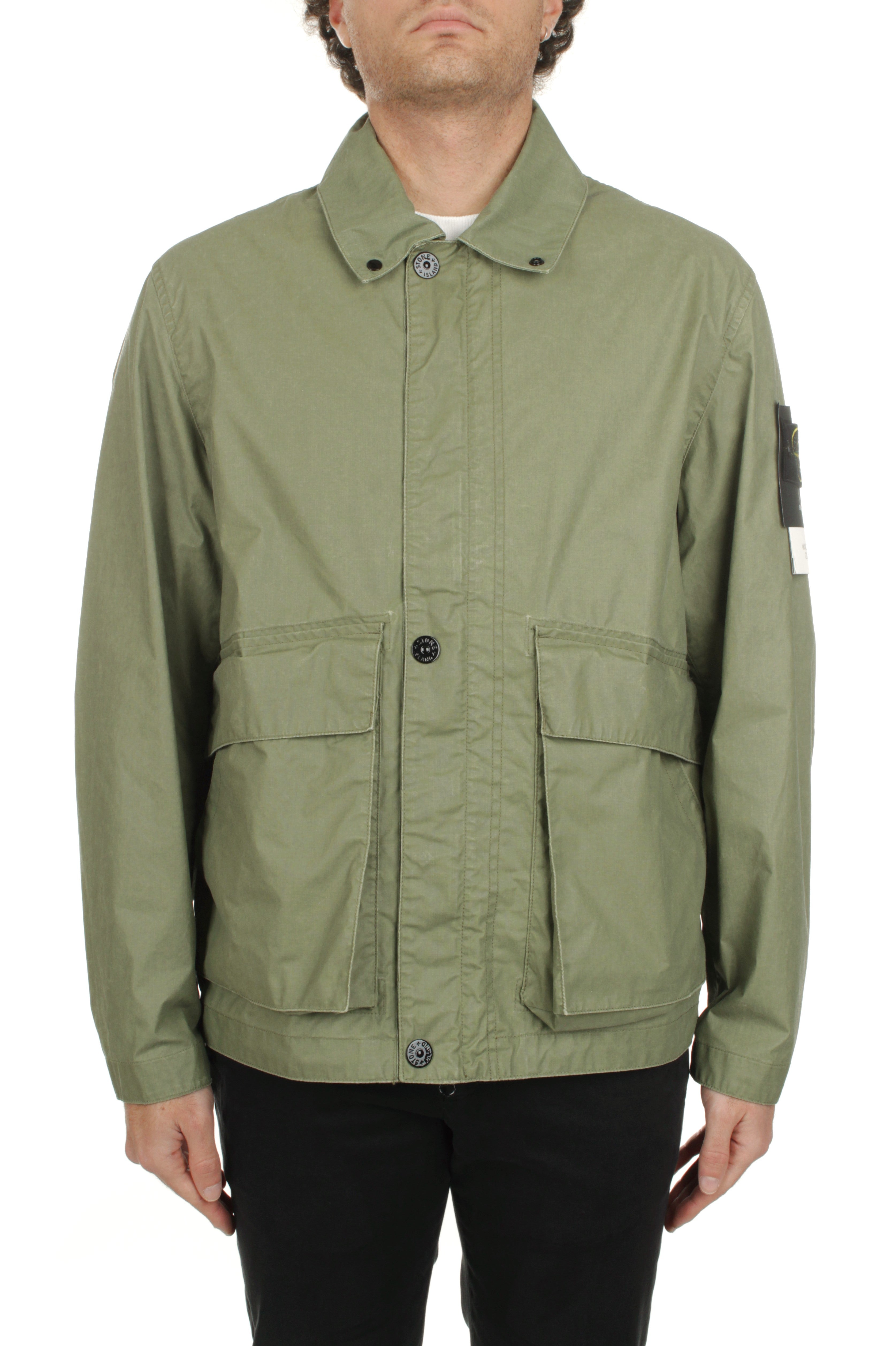 GIACCHE E GIUBBOTTI Verde Stone Island