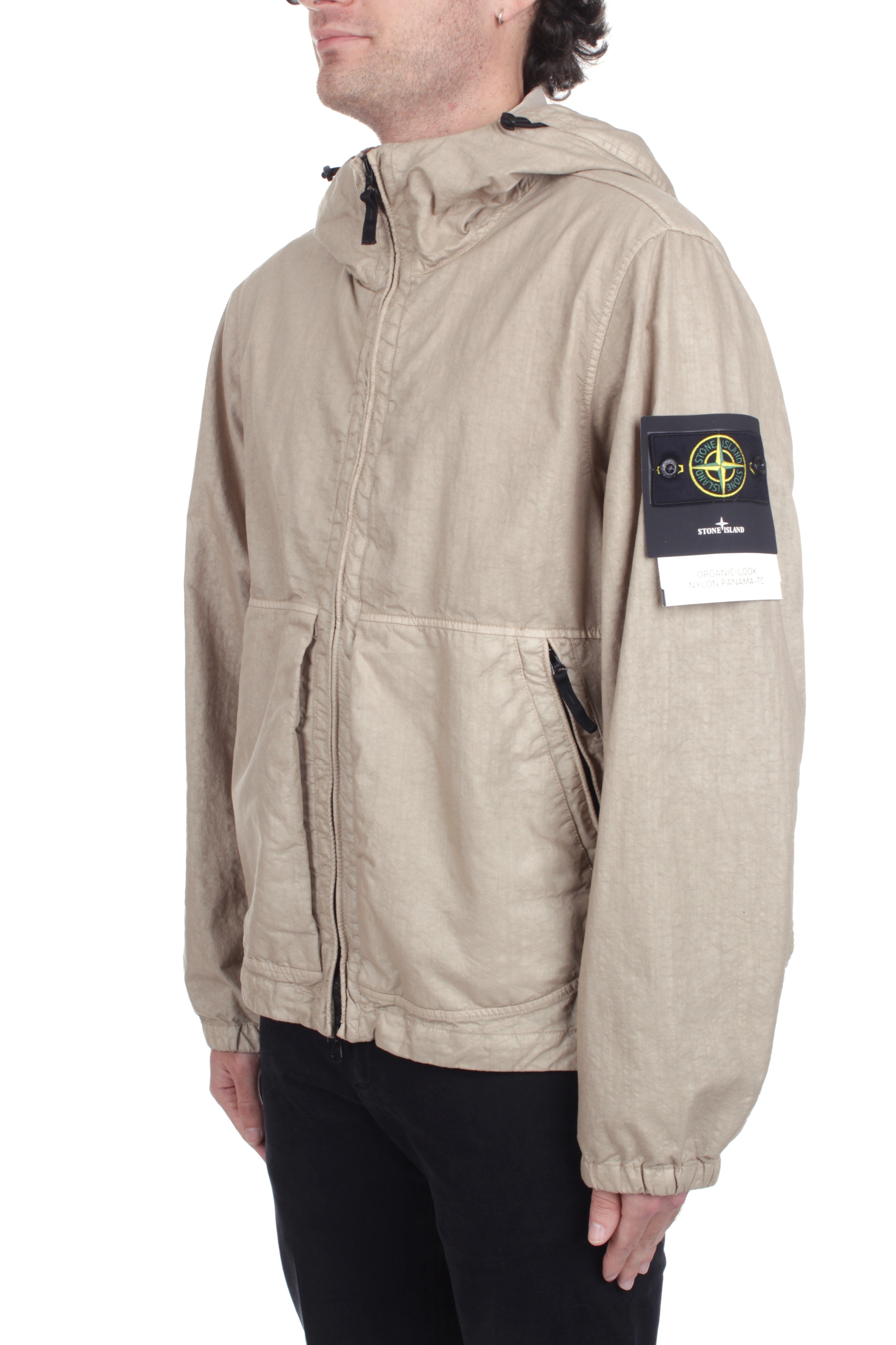 GIACCHE E GIUBBOTTI Beige Stone Island