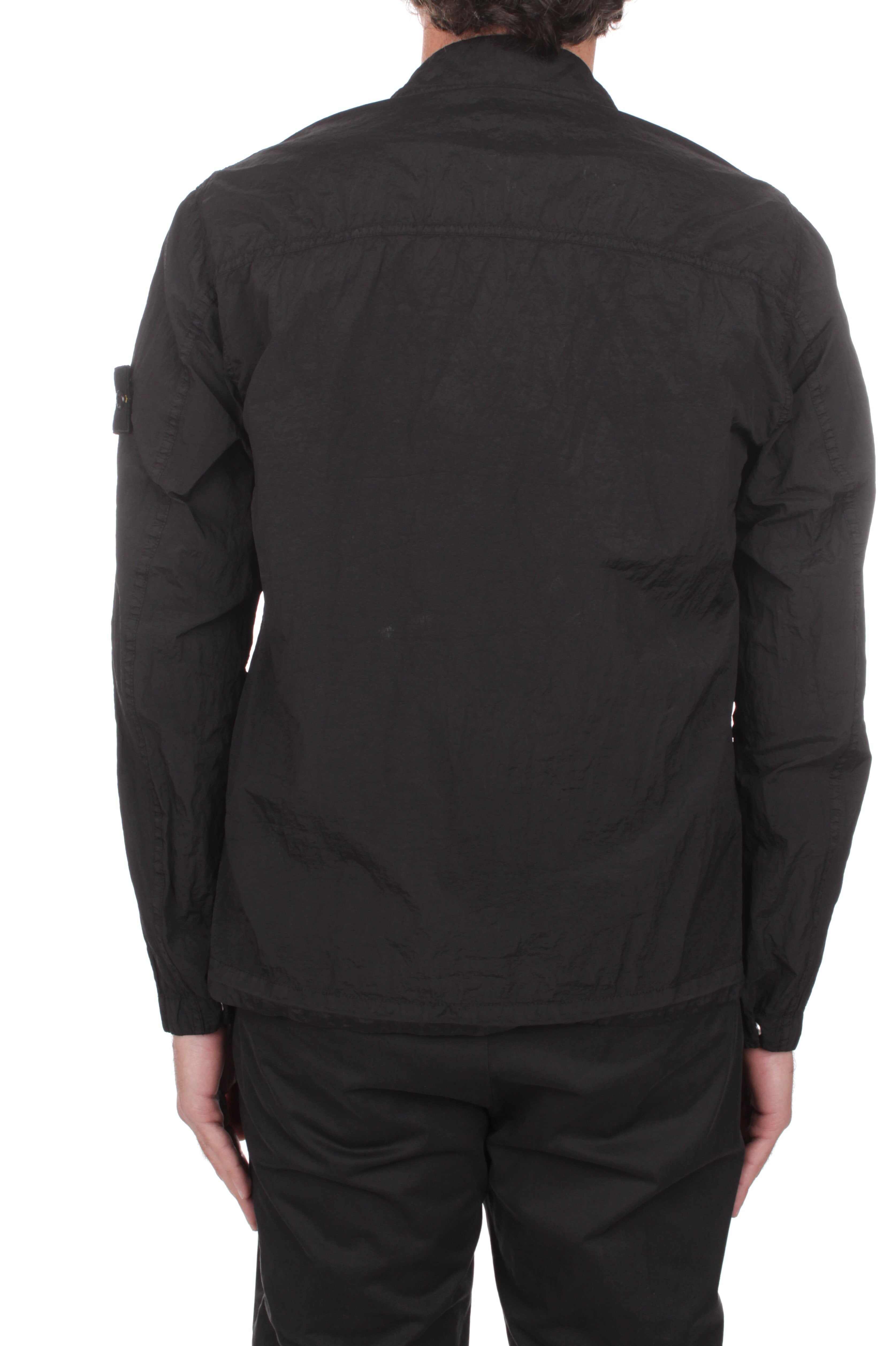 GIACCHE E GIUBBOTTI Nero Stone Island