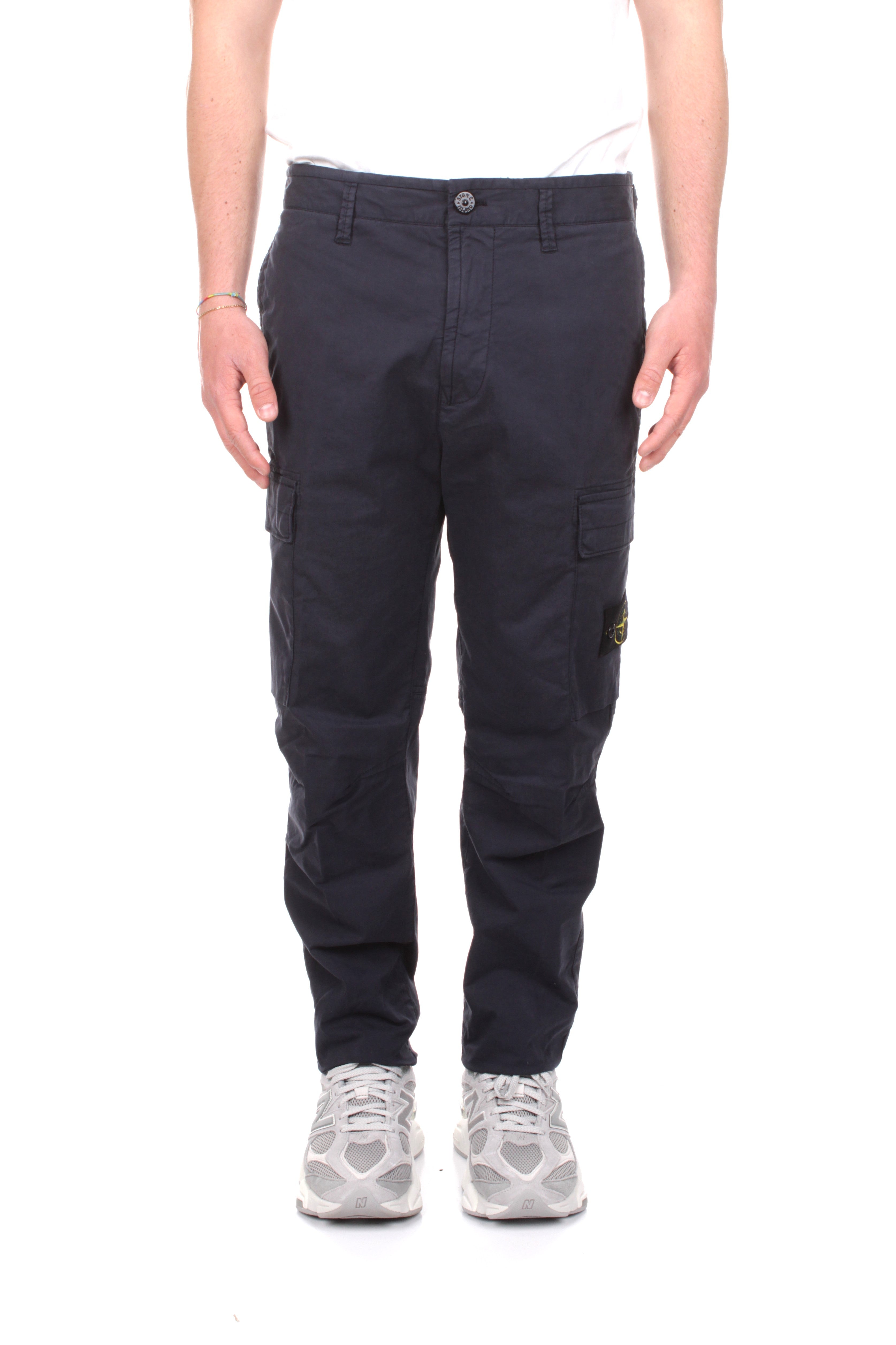 PANTALONI Blu Stone Island