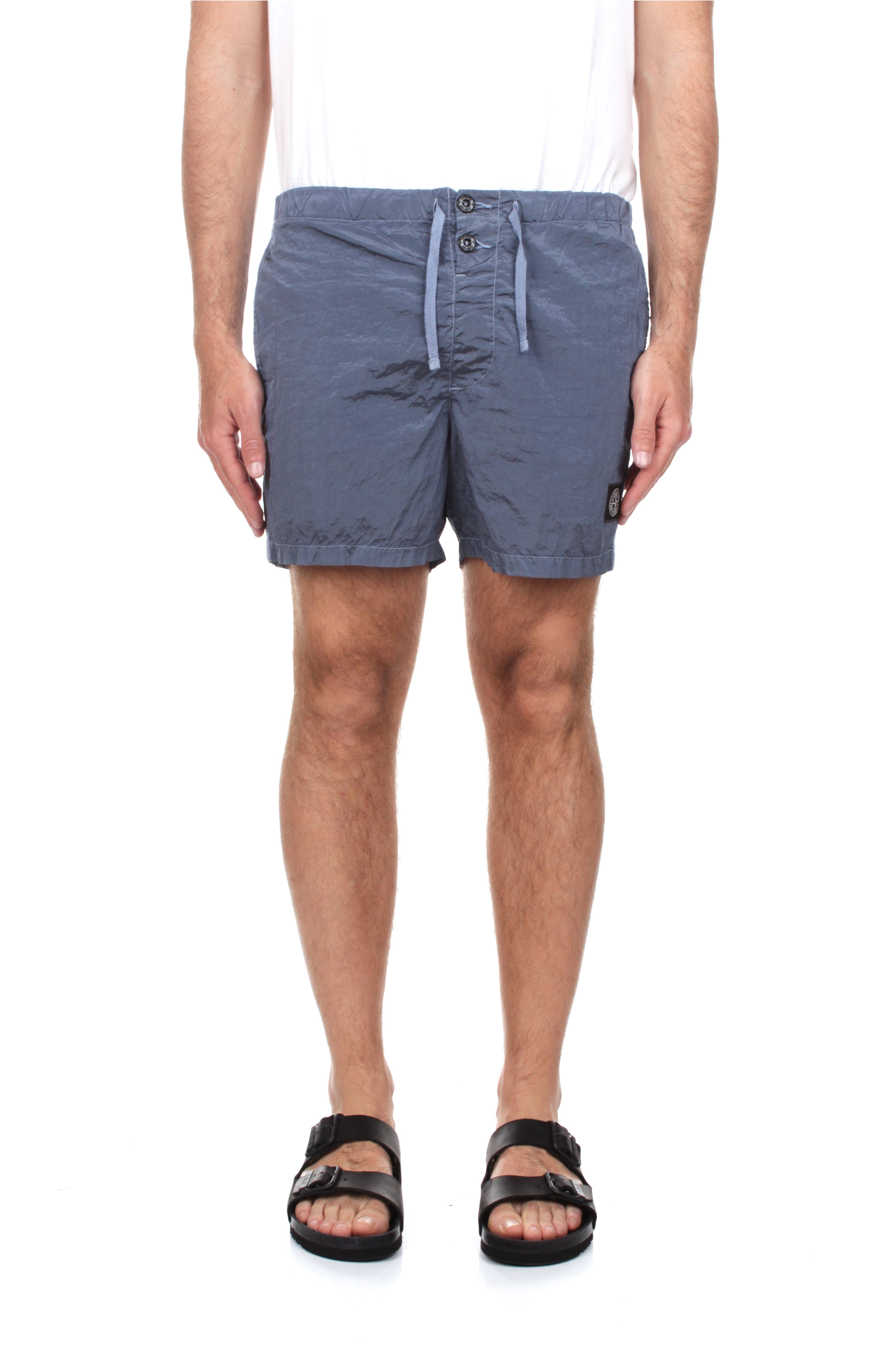BOXER MARE Blu Stone Island