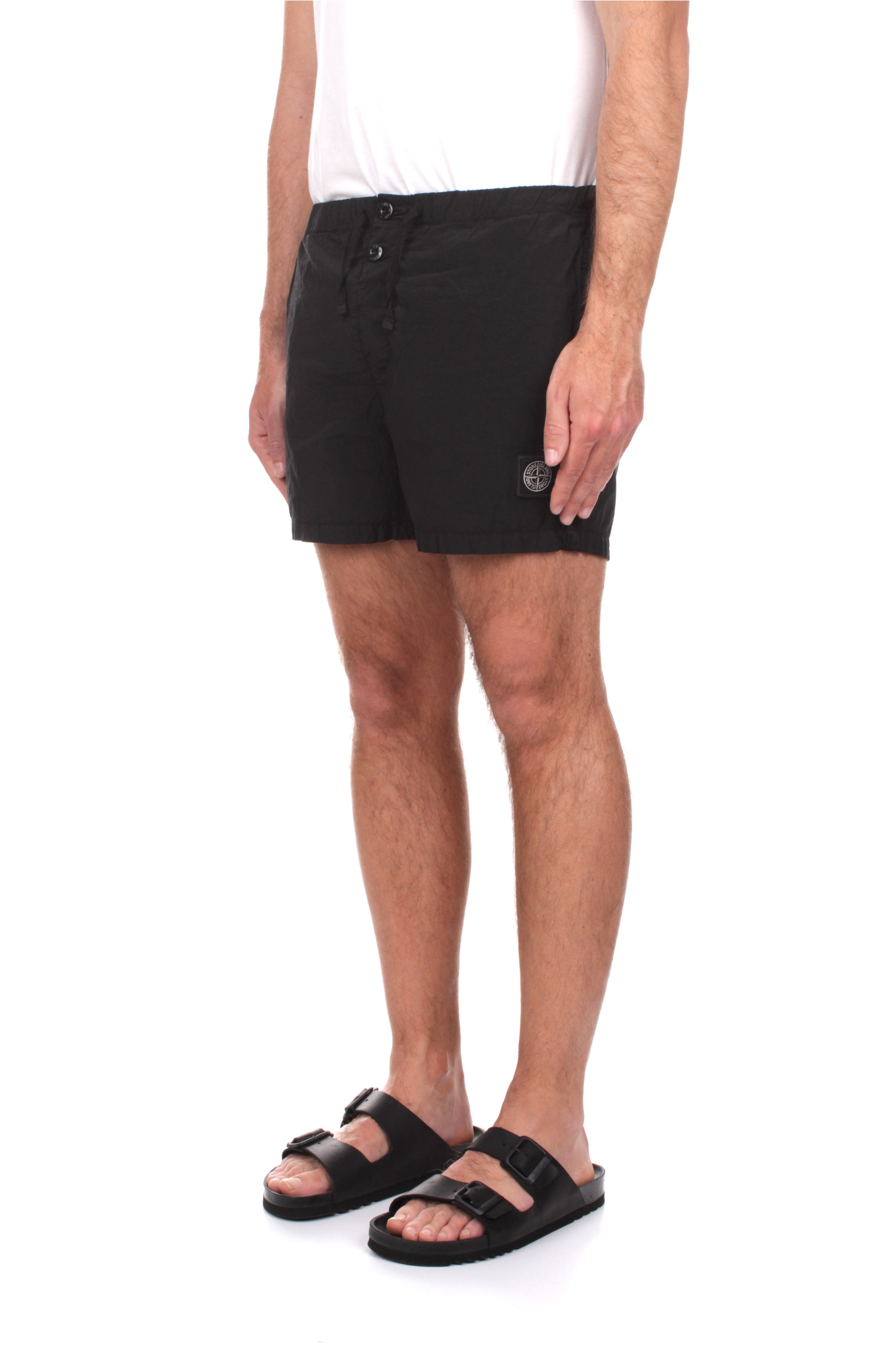 BOXER MARE Nero Stone Island