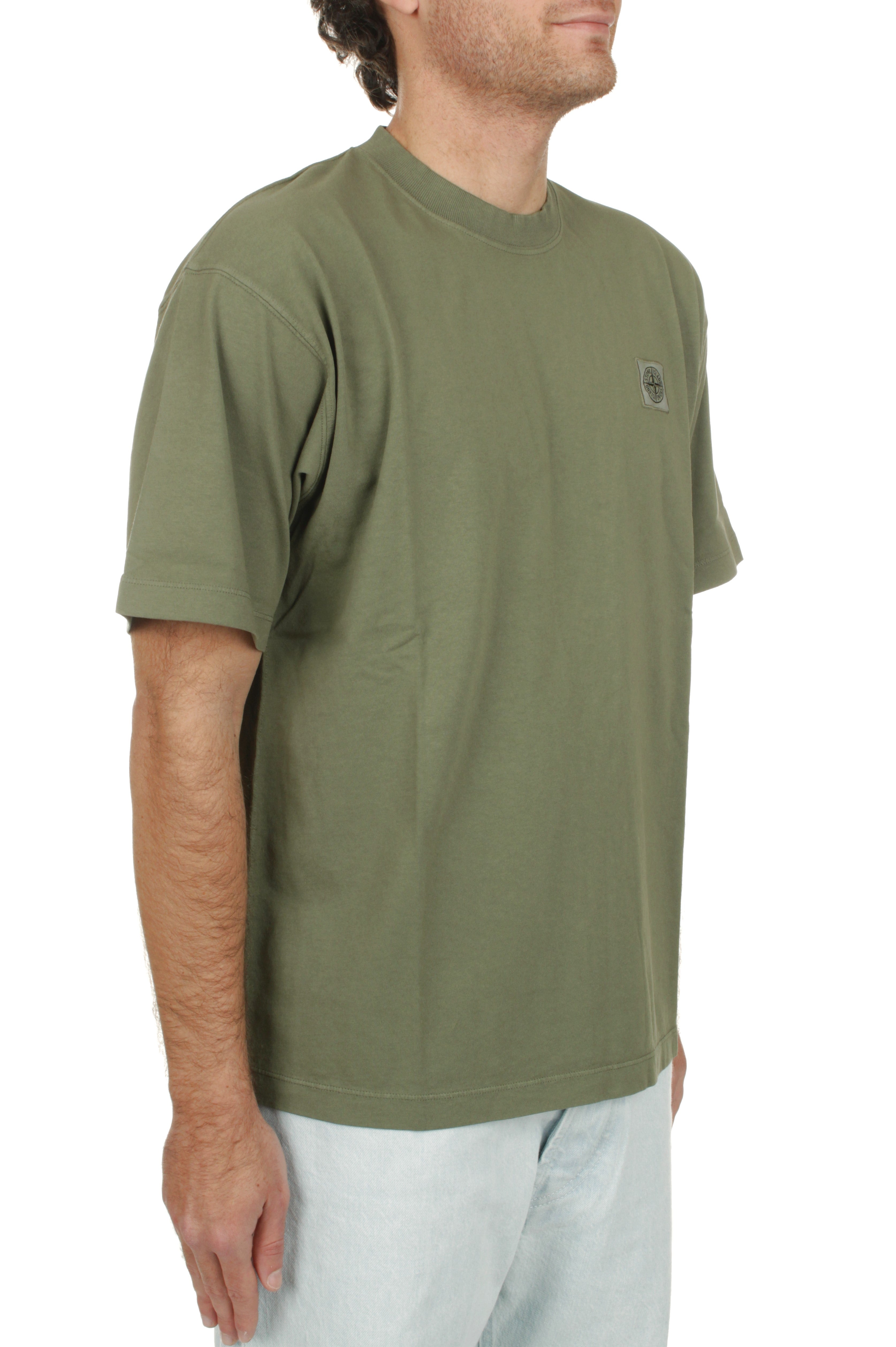 T-SHIRT Verde Stone Island