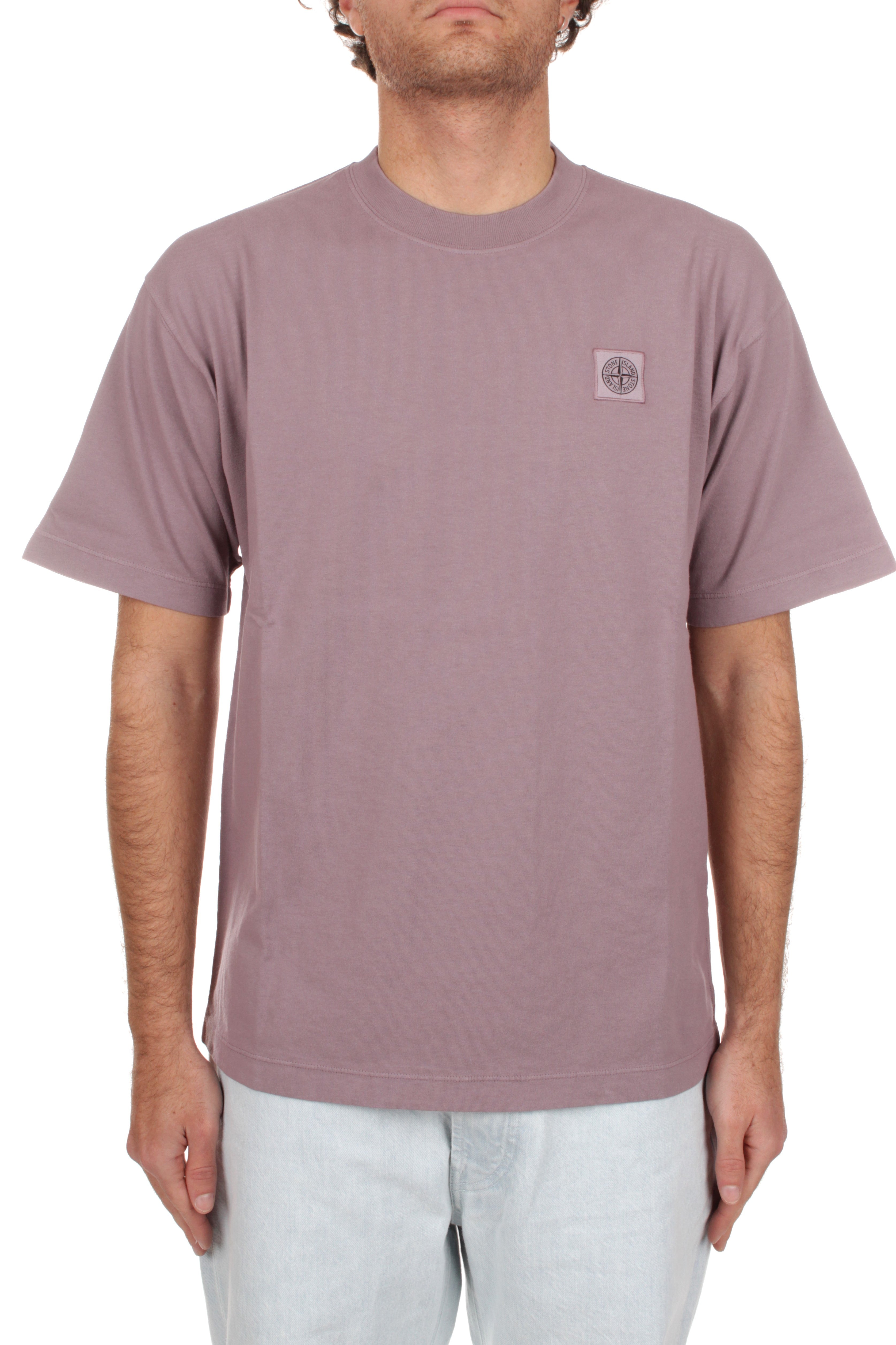 T-SHIRT Viola Stone Island