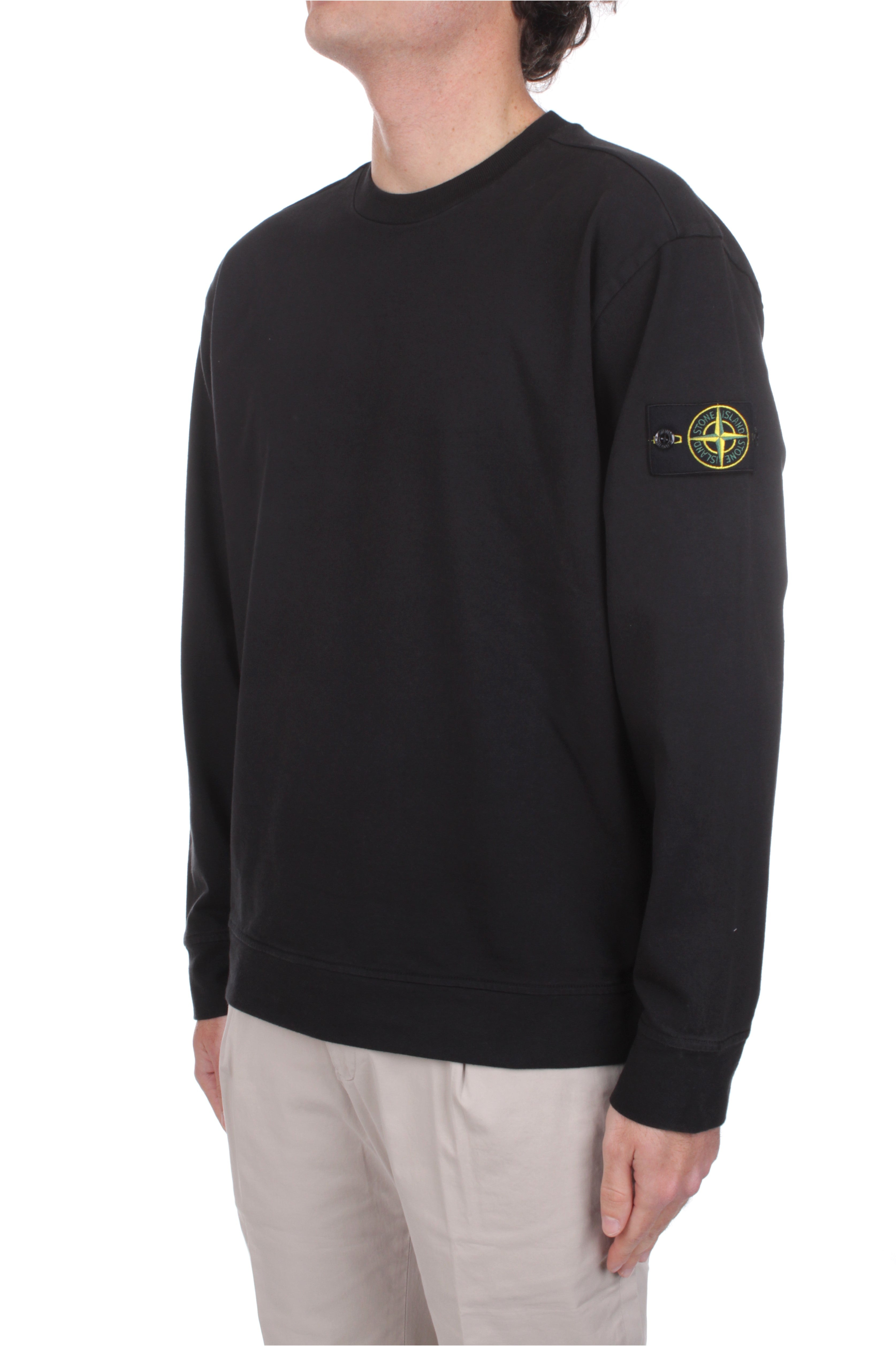 FELPE Nero Stone Island