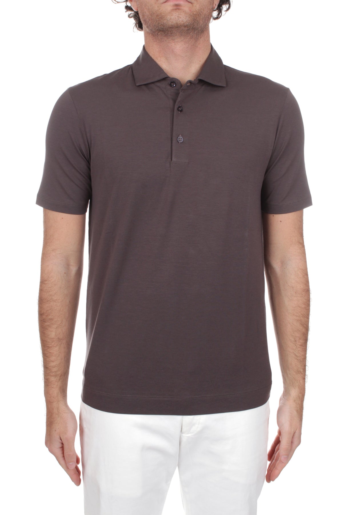 POLO Marrone Cruciani
