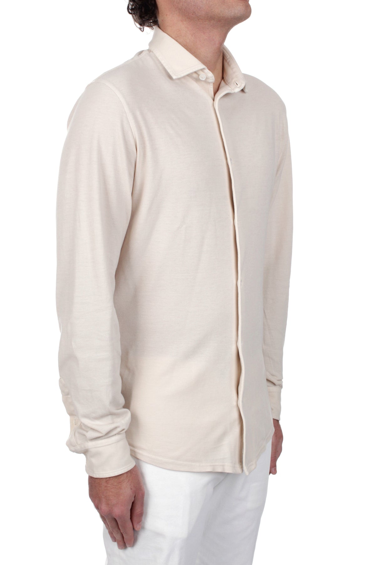 POLO Beige Fedeli Cashmere