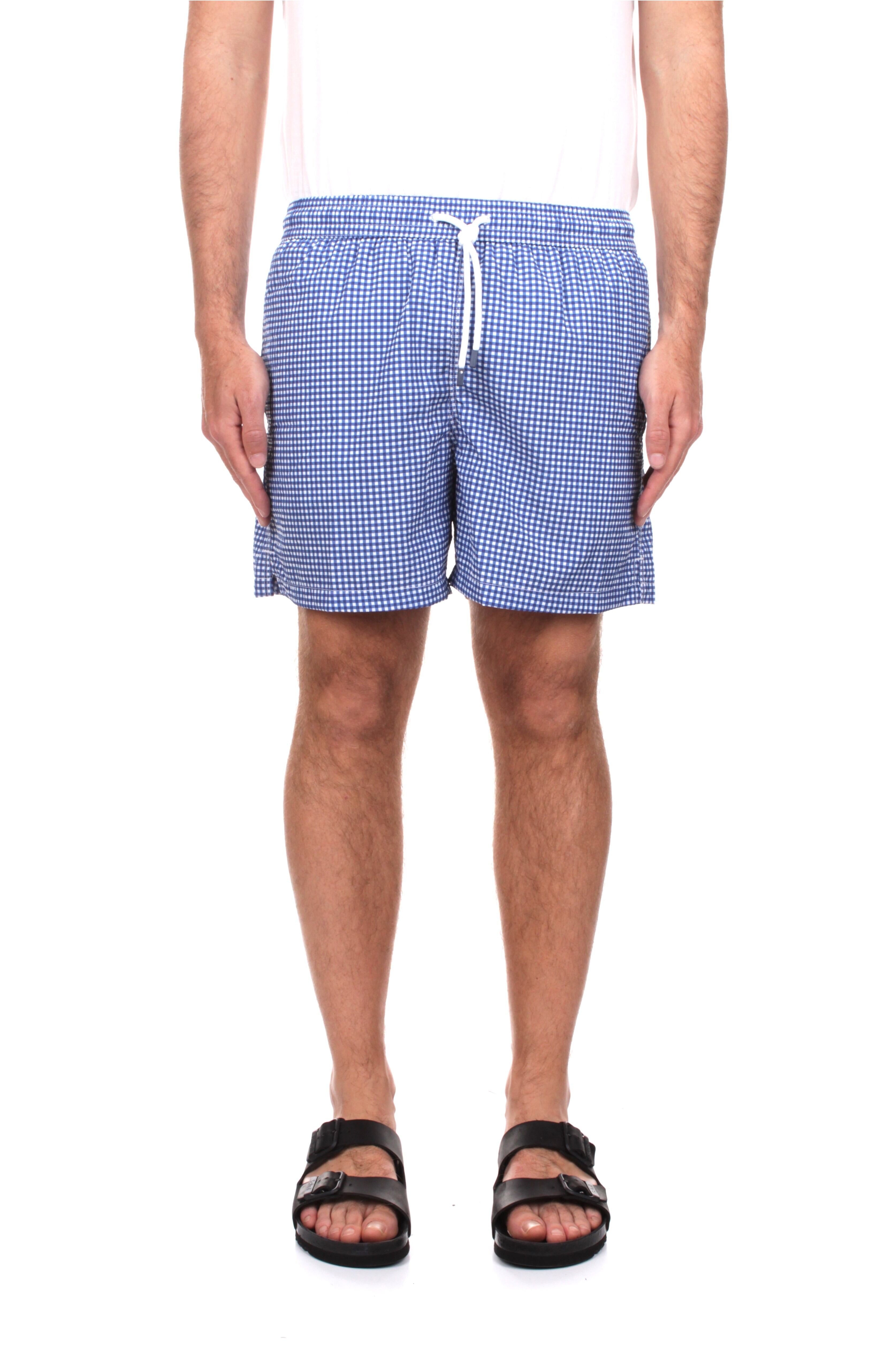 BOXER MARE Blu Fedeli Cashmere