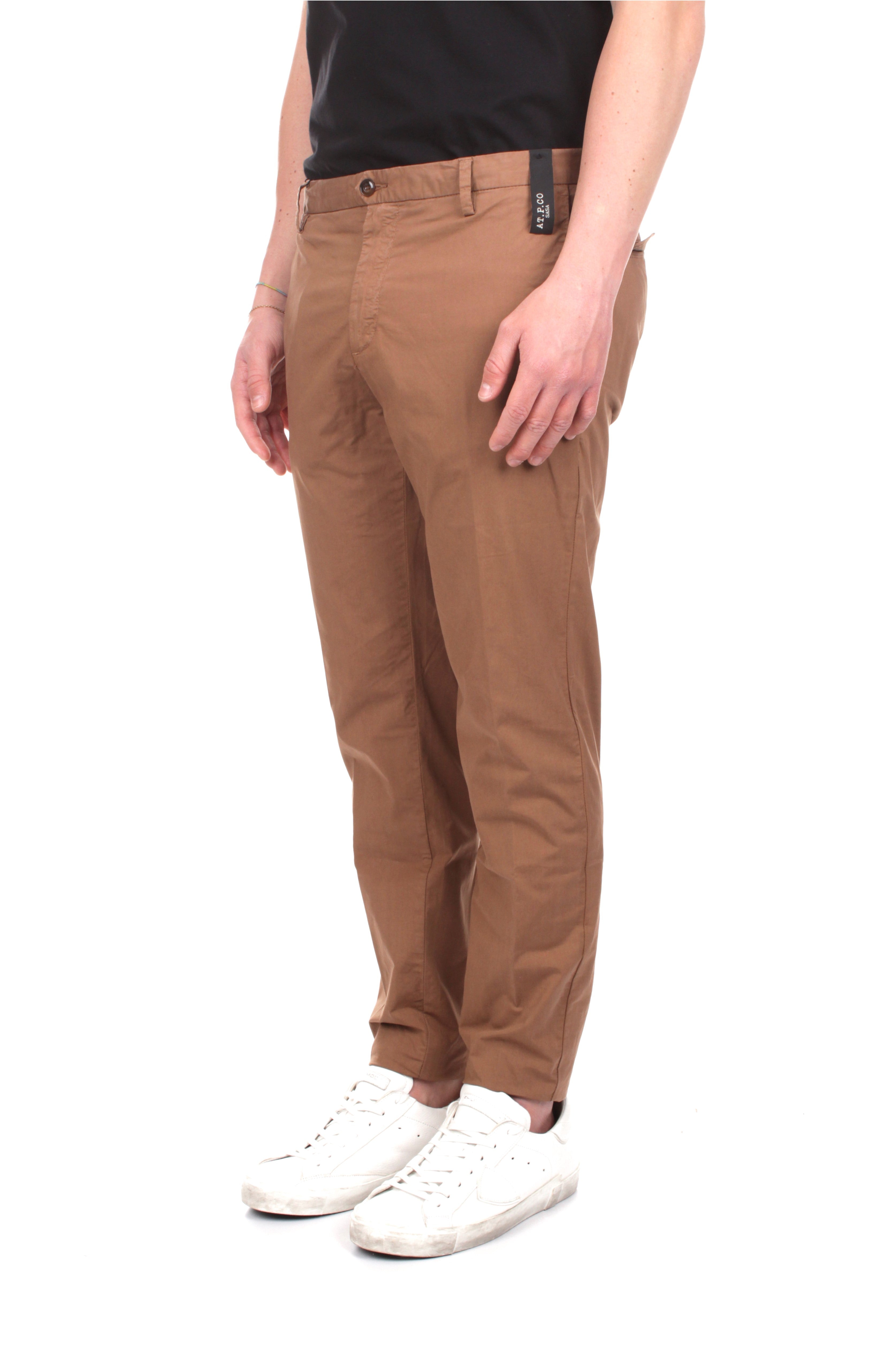 PANTALONI Marrone At.p.co