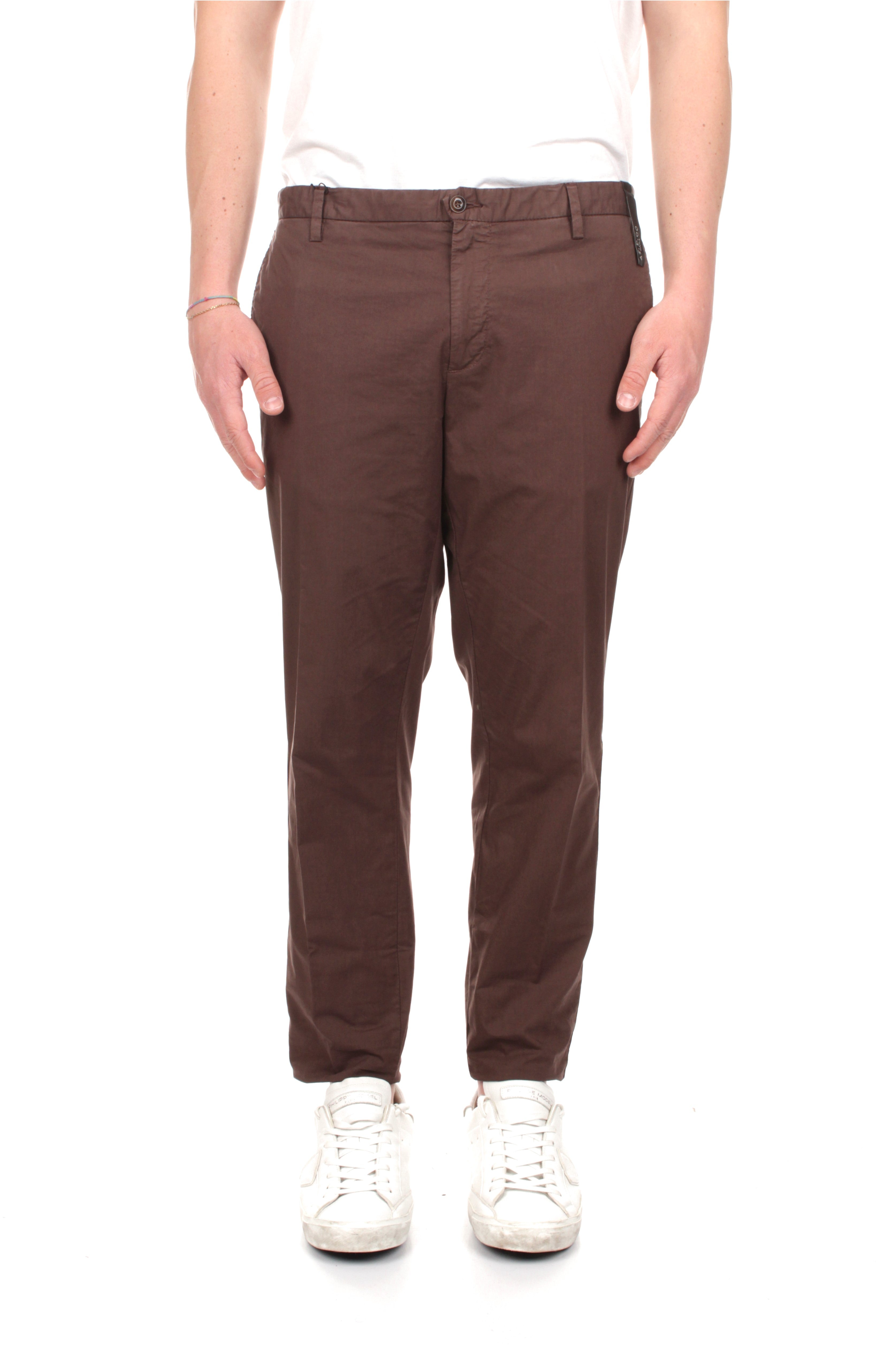 PANTALONI Marrone At.p.co