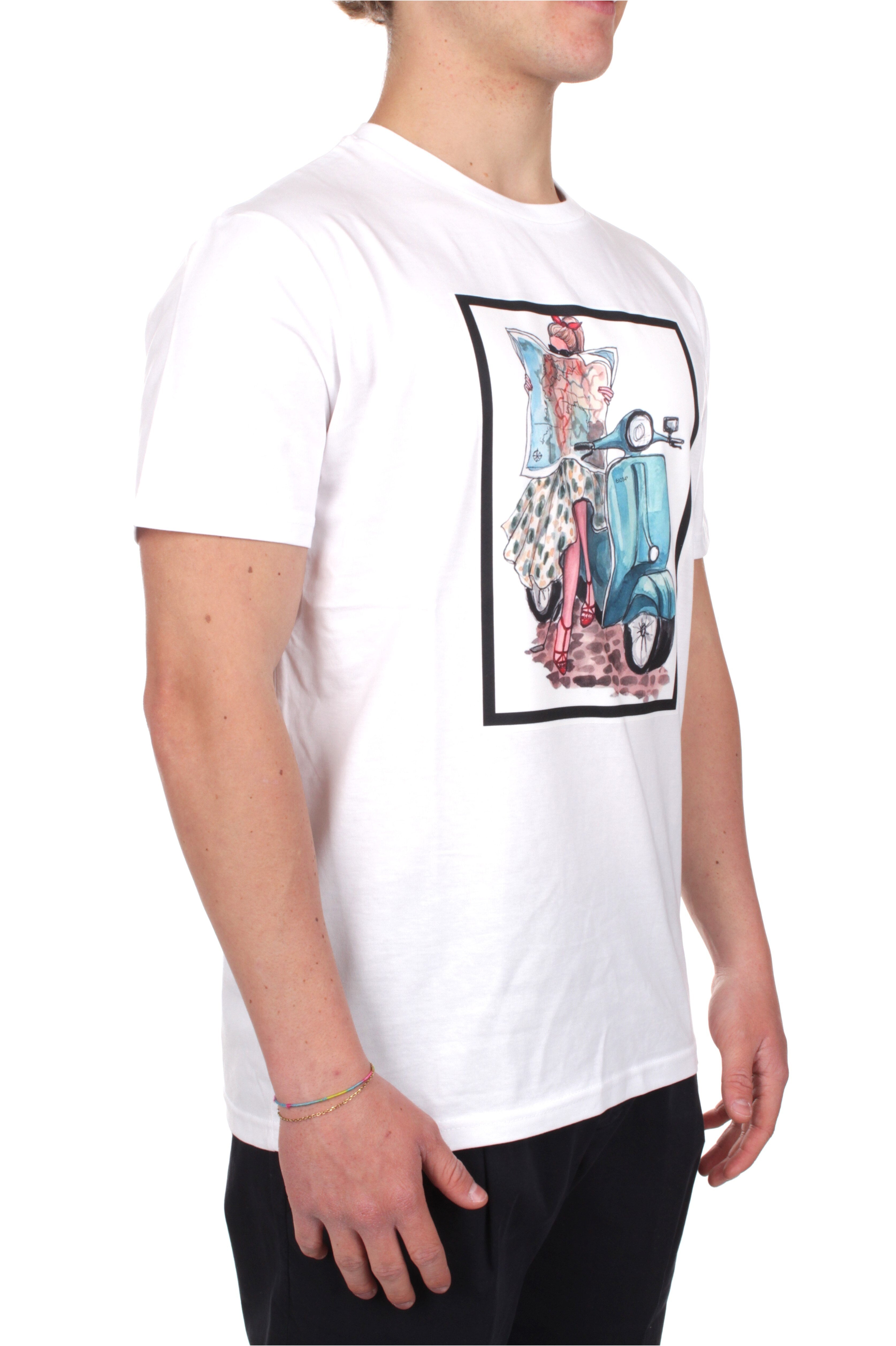 T-SHIRT Bianco 61034