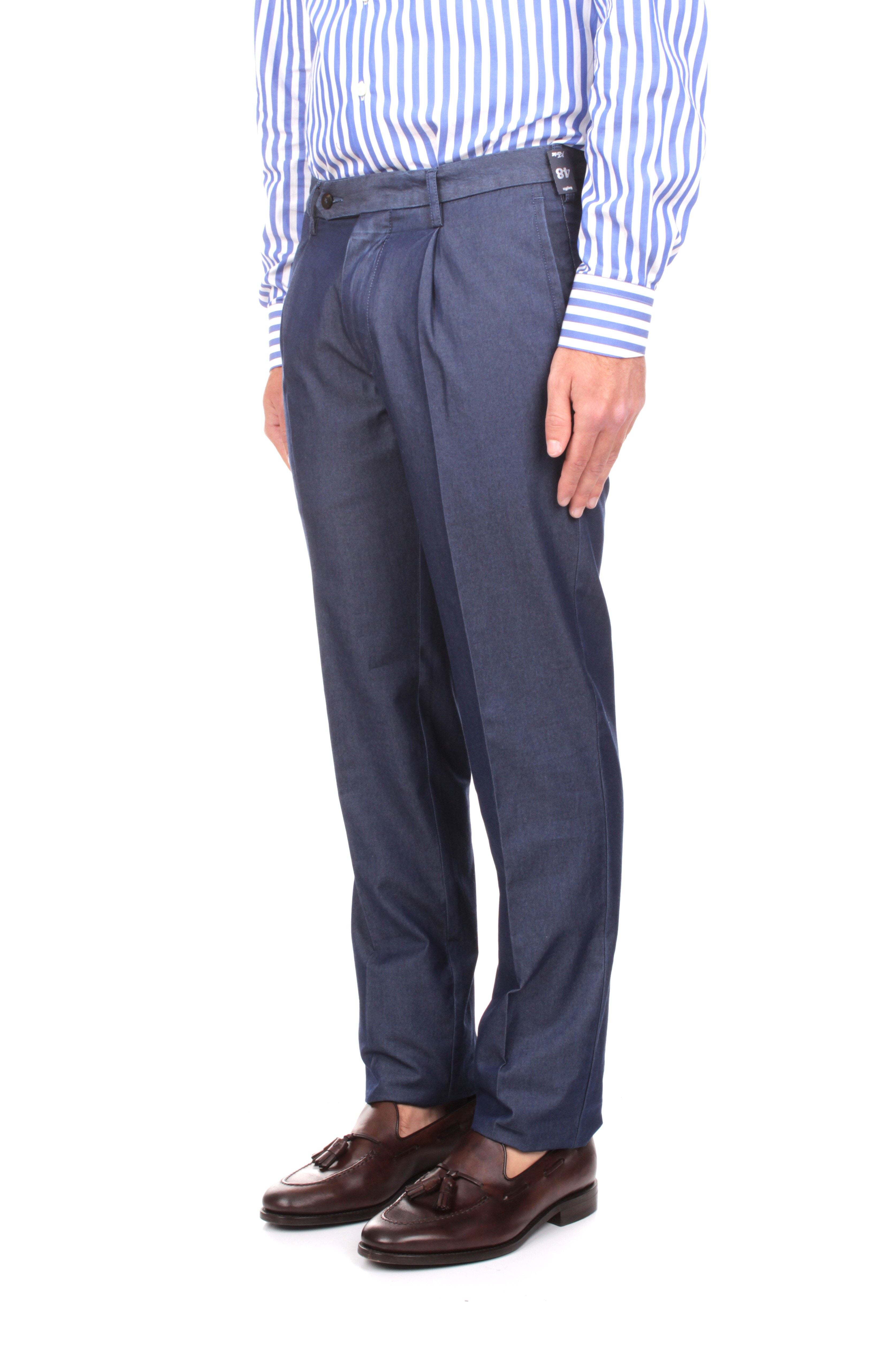 PANTALONI Blu Rota