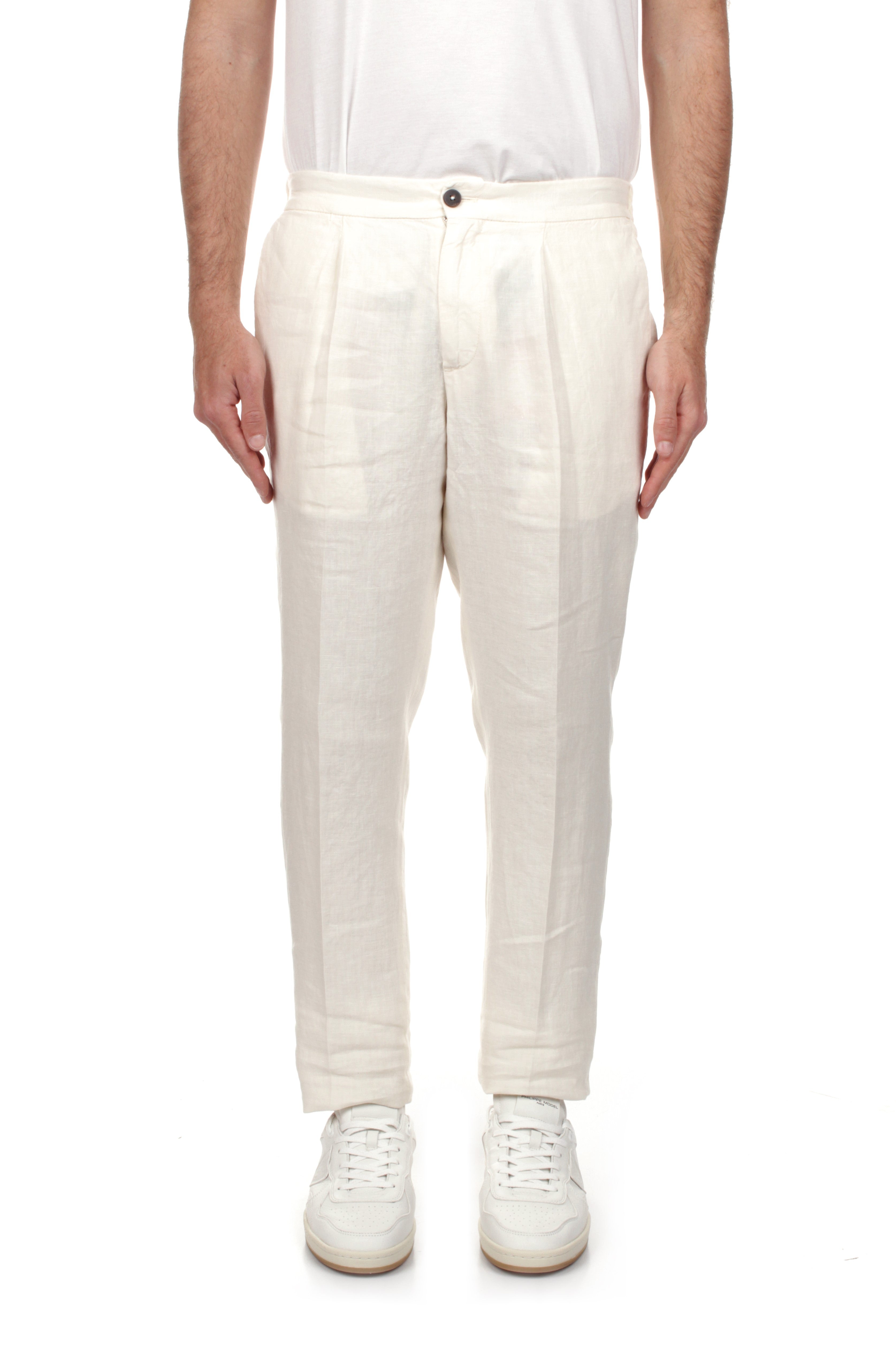 PANTALONI Bianco Hindustrie