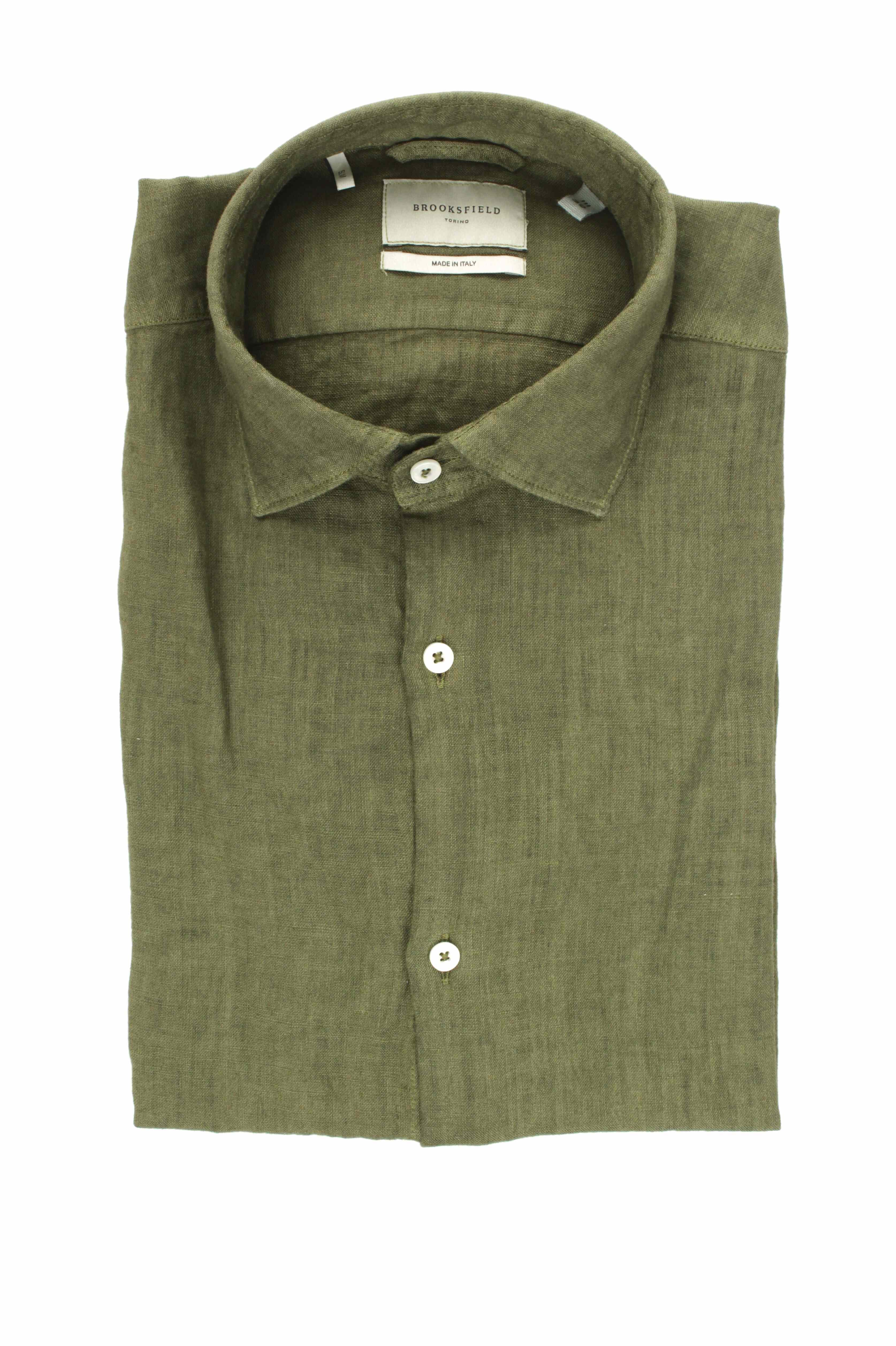 CAMICIE Verde Brooksfield