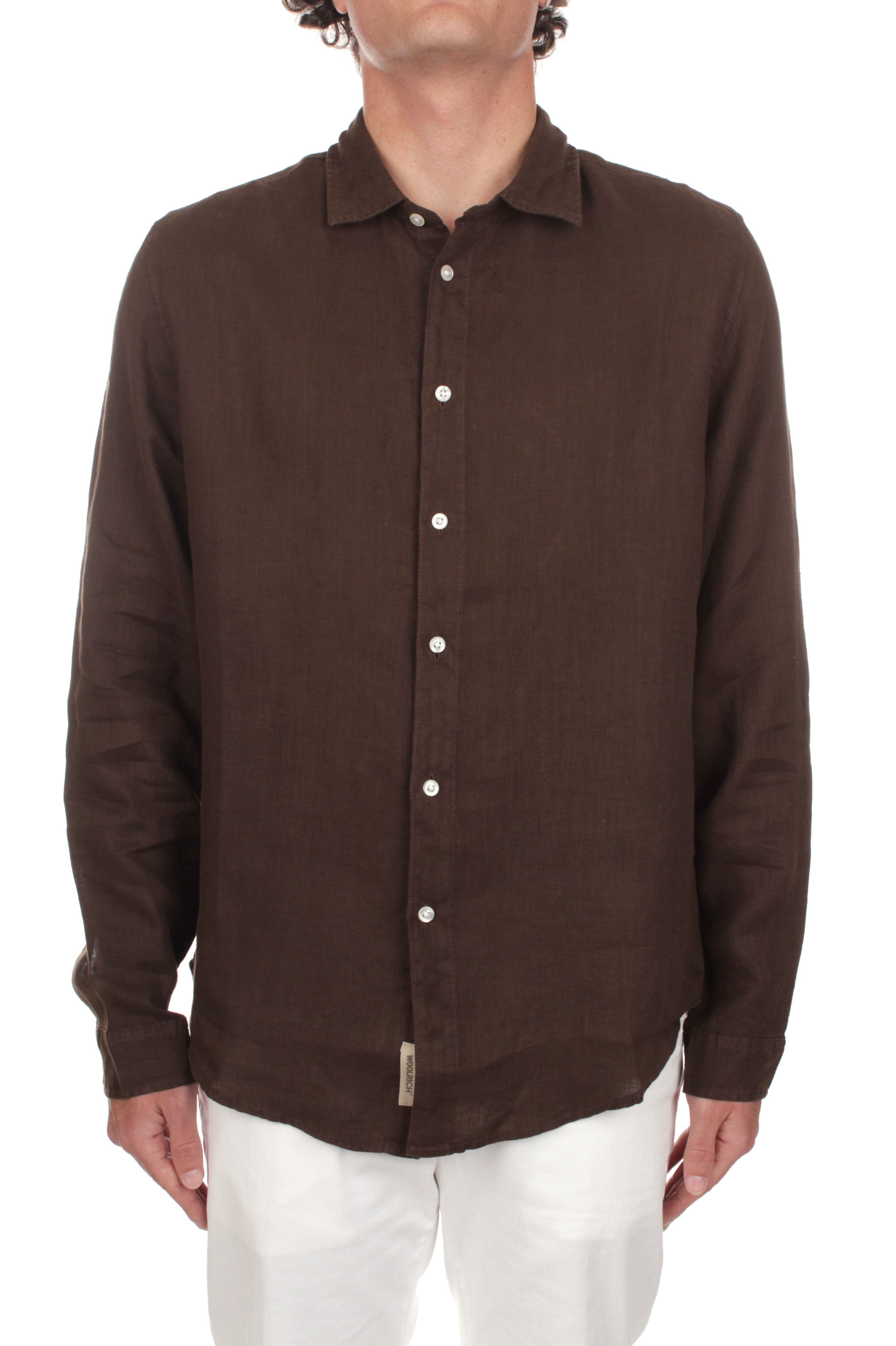 CAMICIE Marrone Woolrich