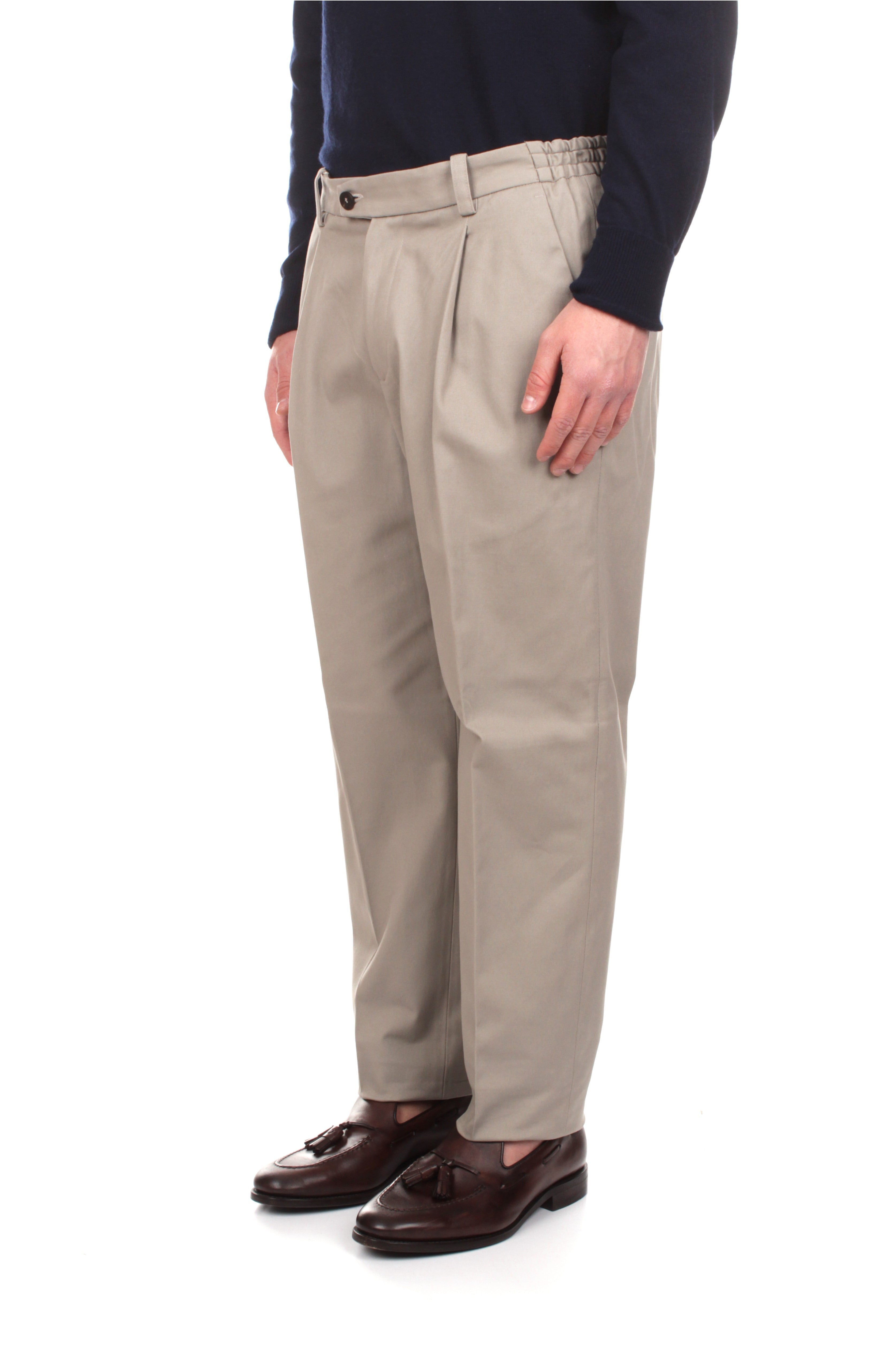 PANTALONI Beige Devore' Incipit
