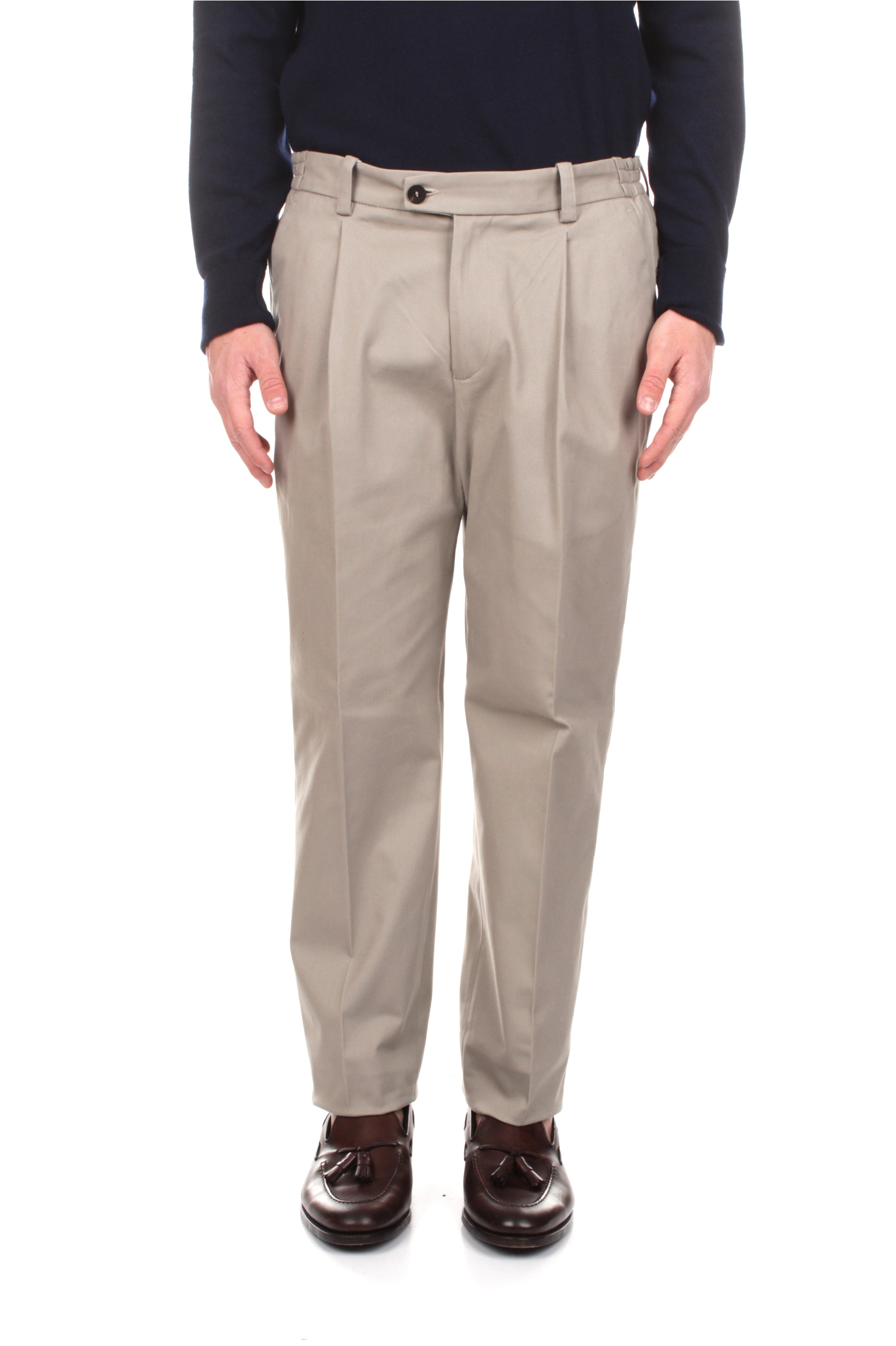 PANTALONI Beige Devore' Incipit