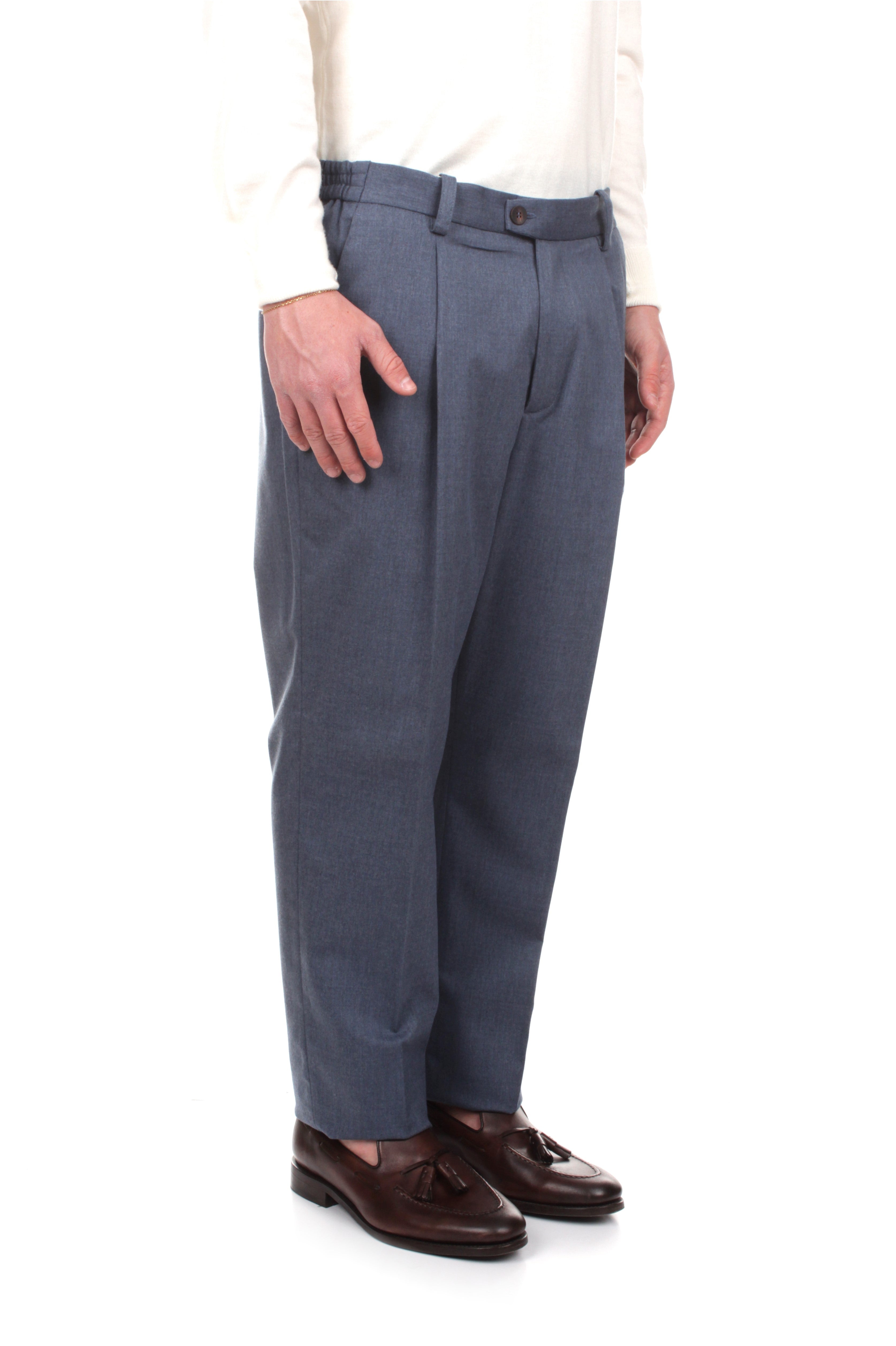 PANTALONI Blu Devore' Incipit