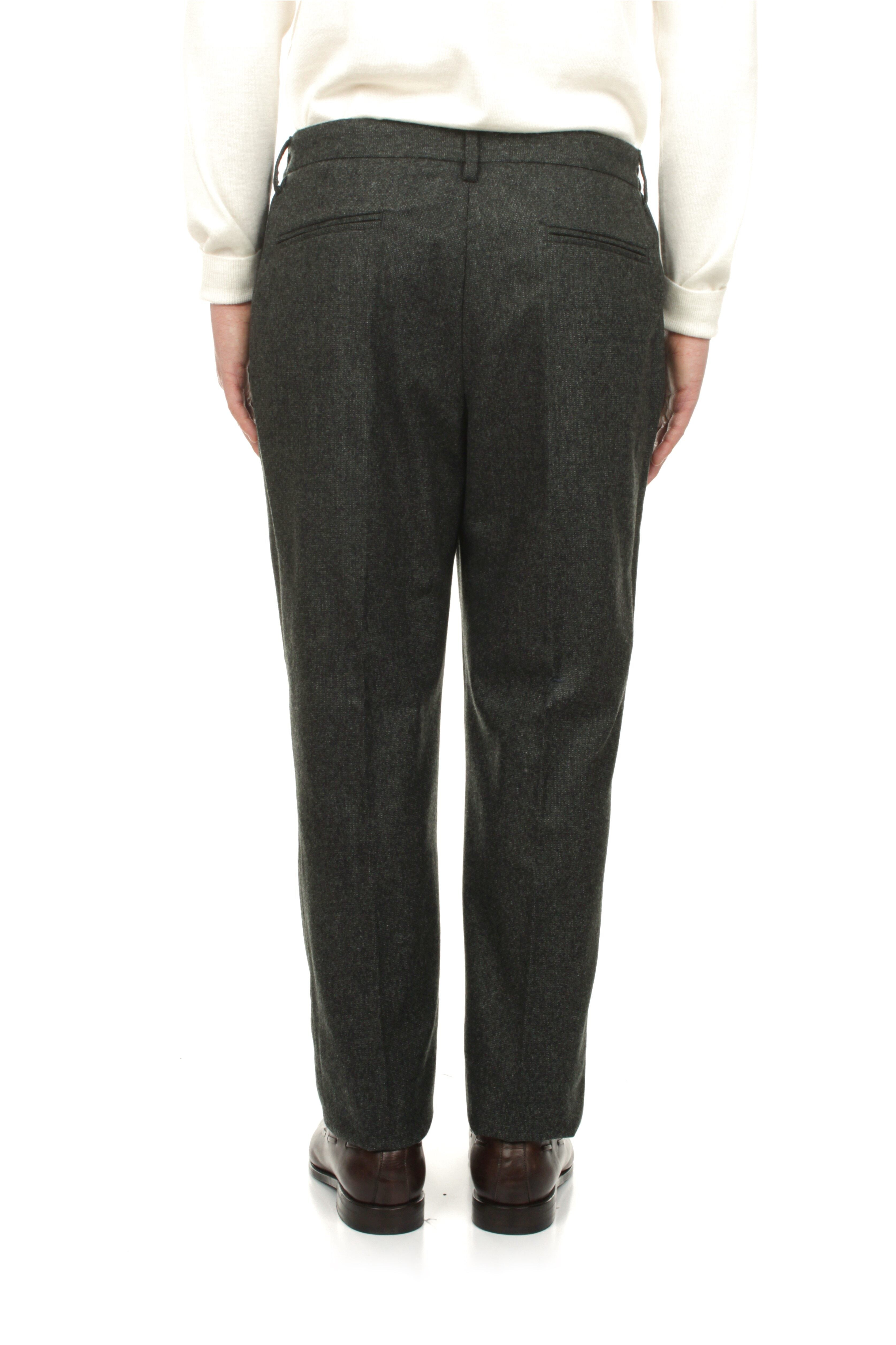 PANTALONI Verde Devore' Incipit
