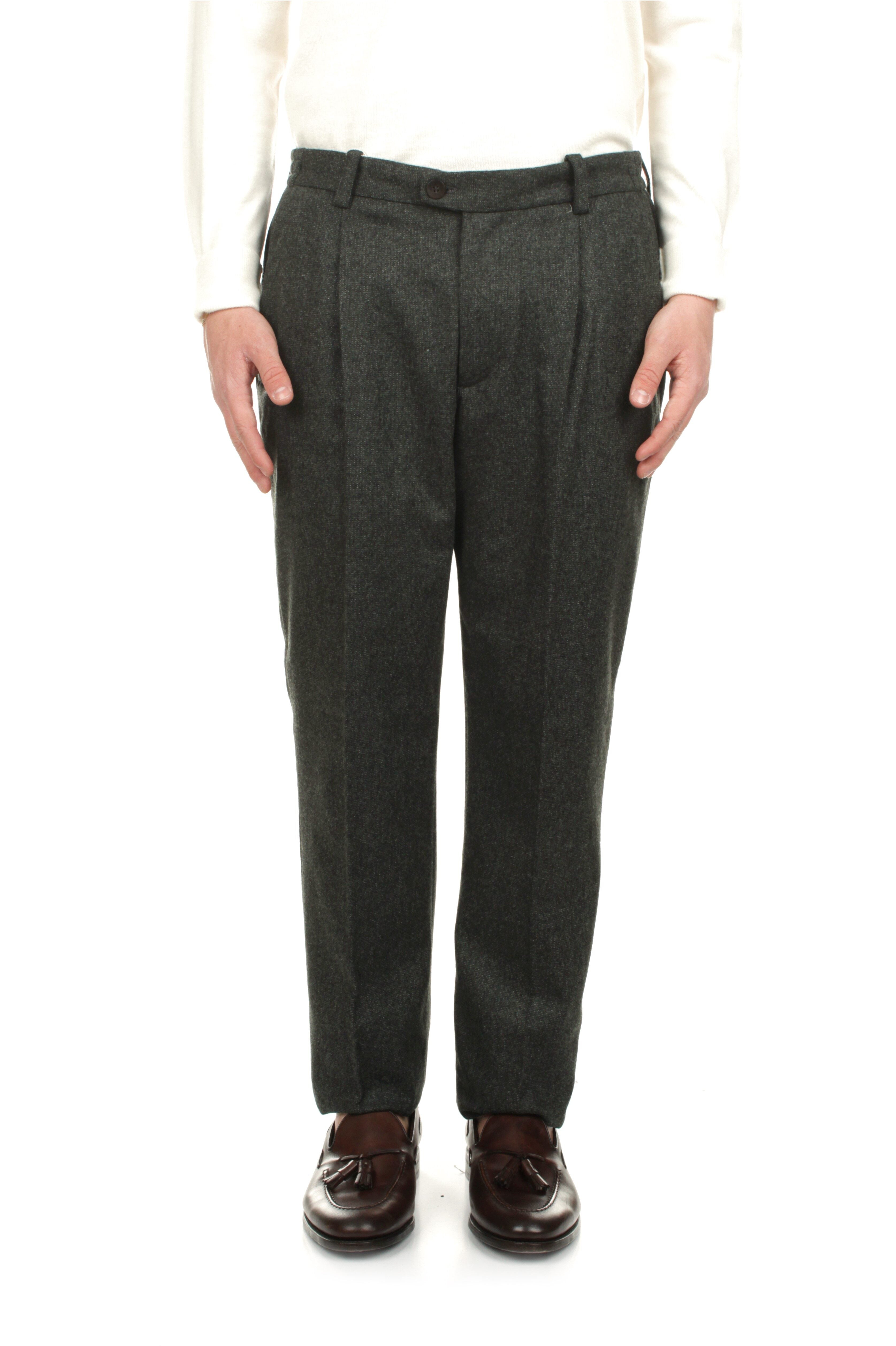 PANTALONI Verde Devore' Incipit