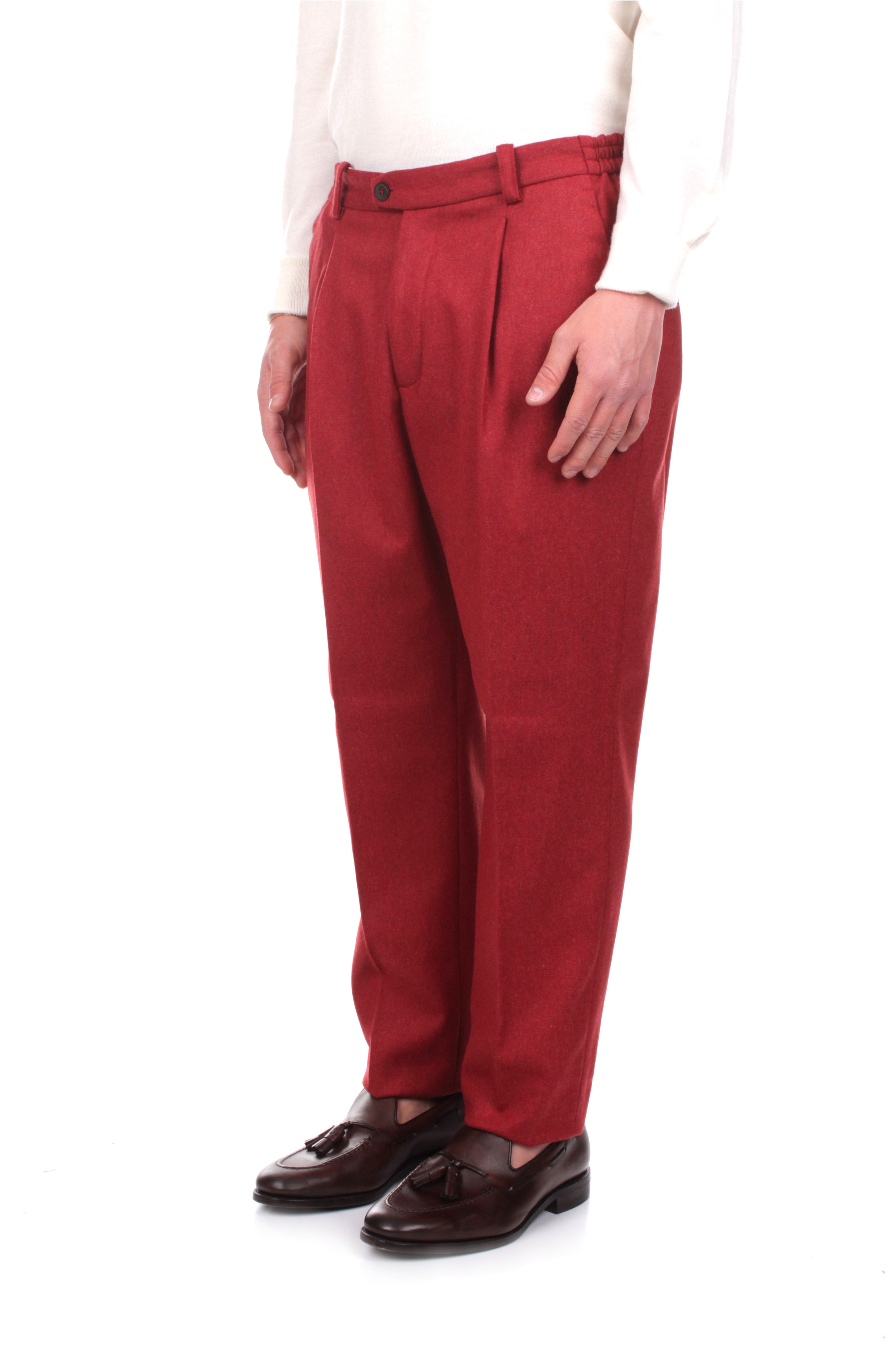 PANTALONI Rosso Devore' Incipit