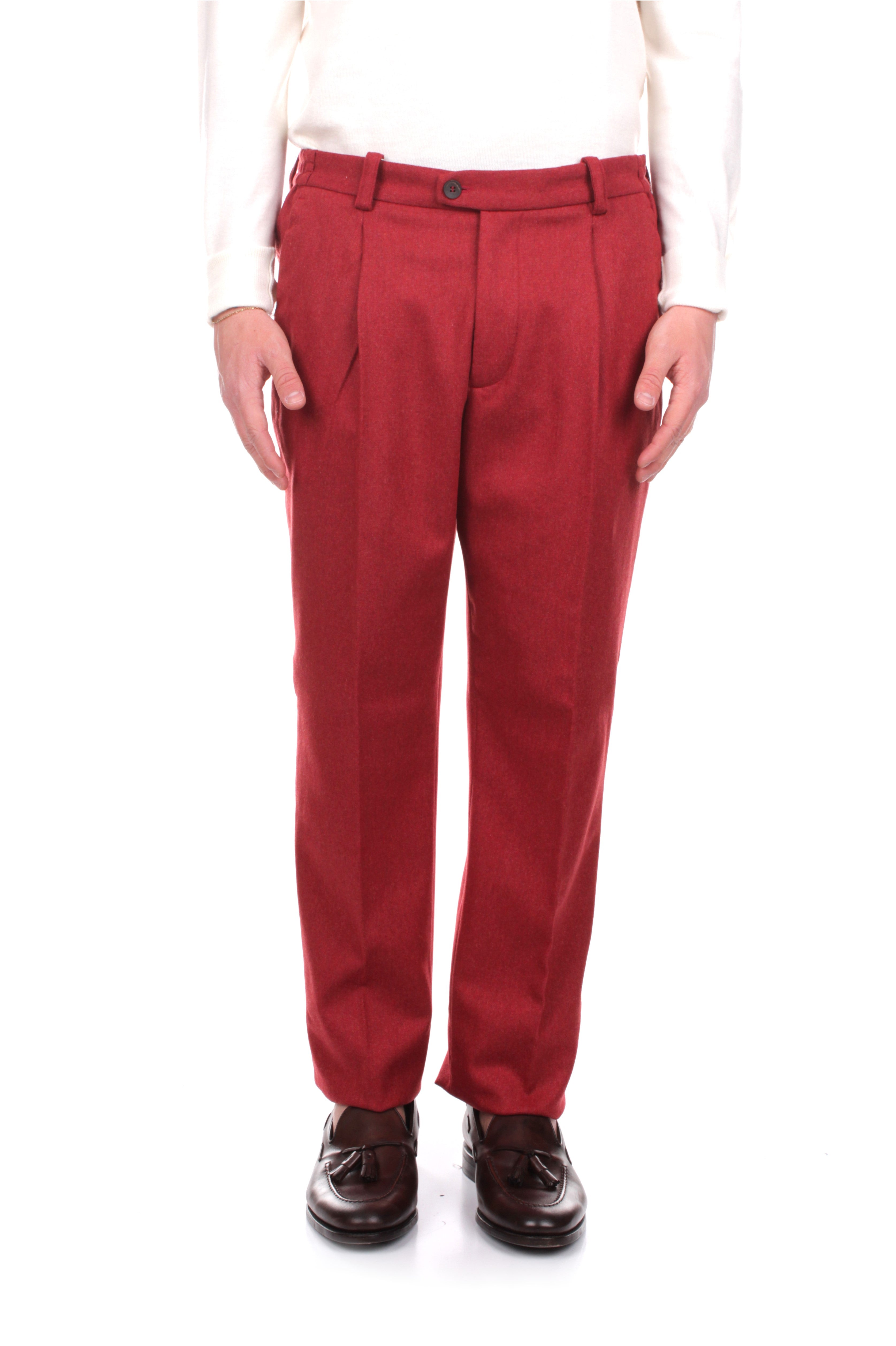 PANTALONI Rosso Devore' Incipit