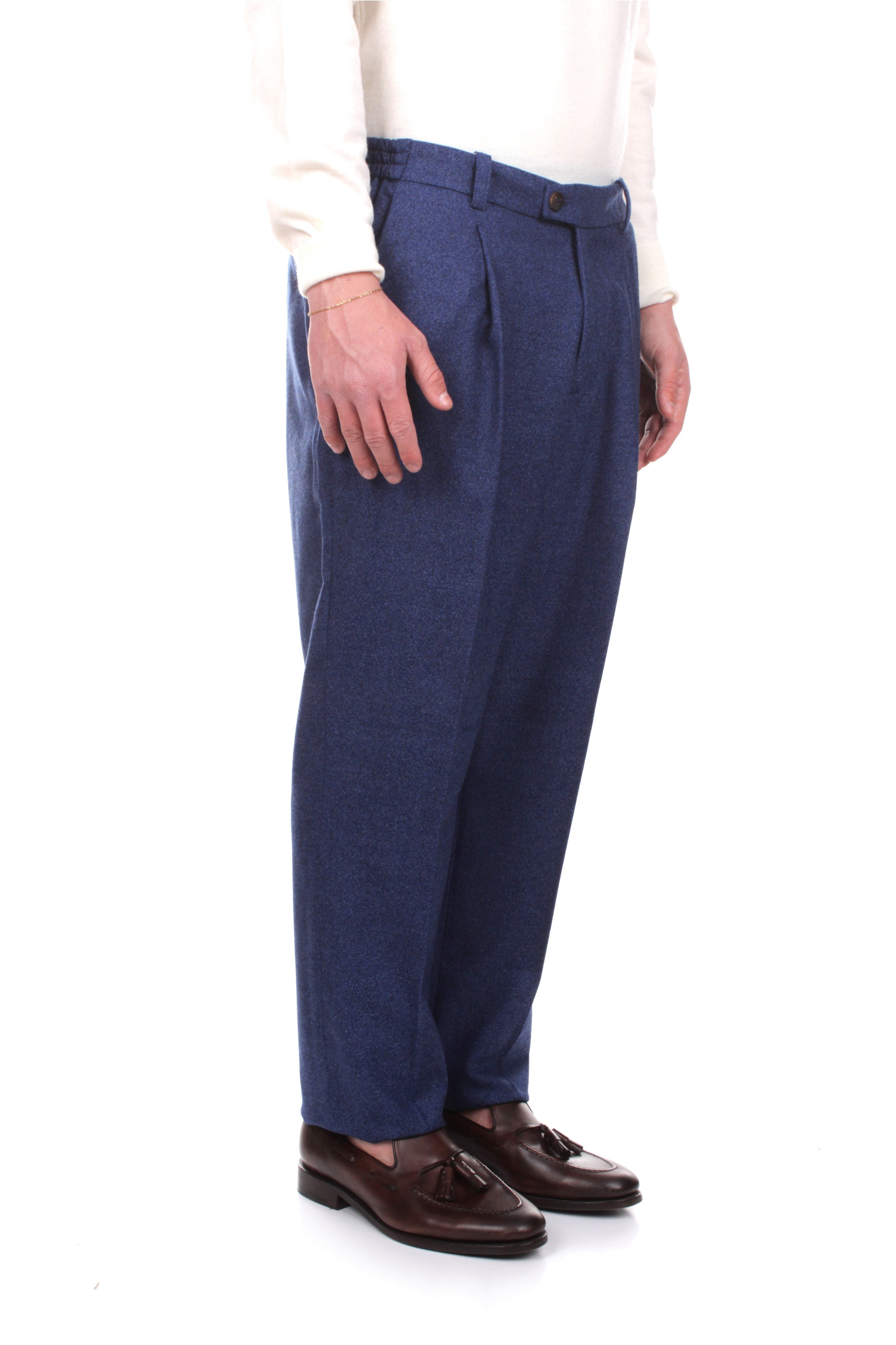 PANTALONI Blu Devore' Incipit