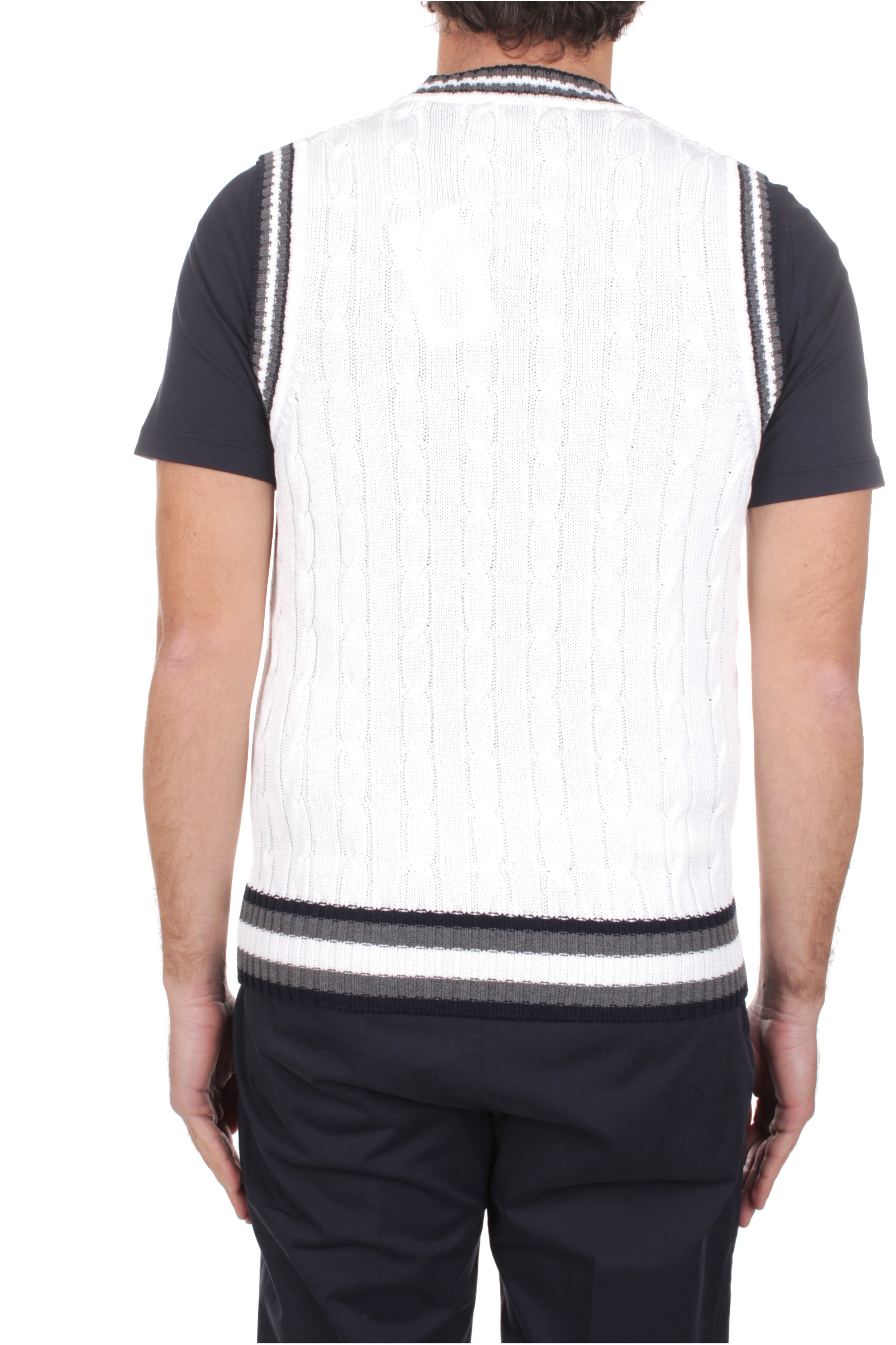 GILET Bianco Mcgeorge