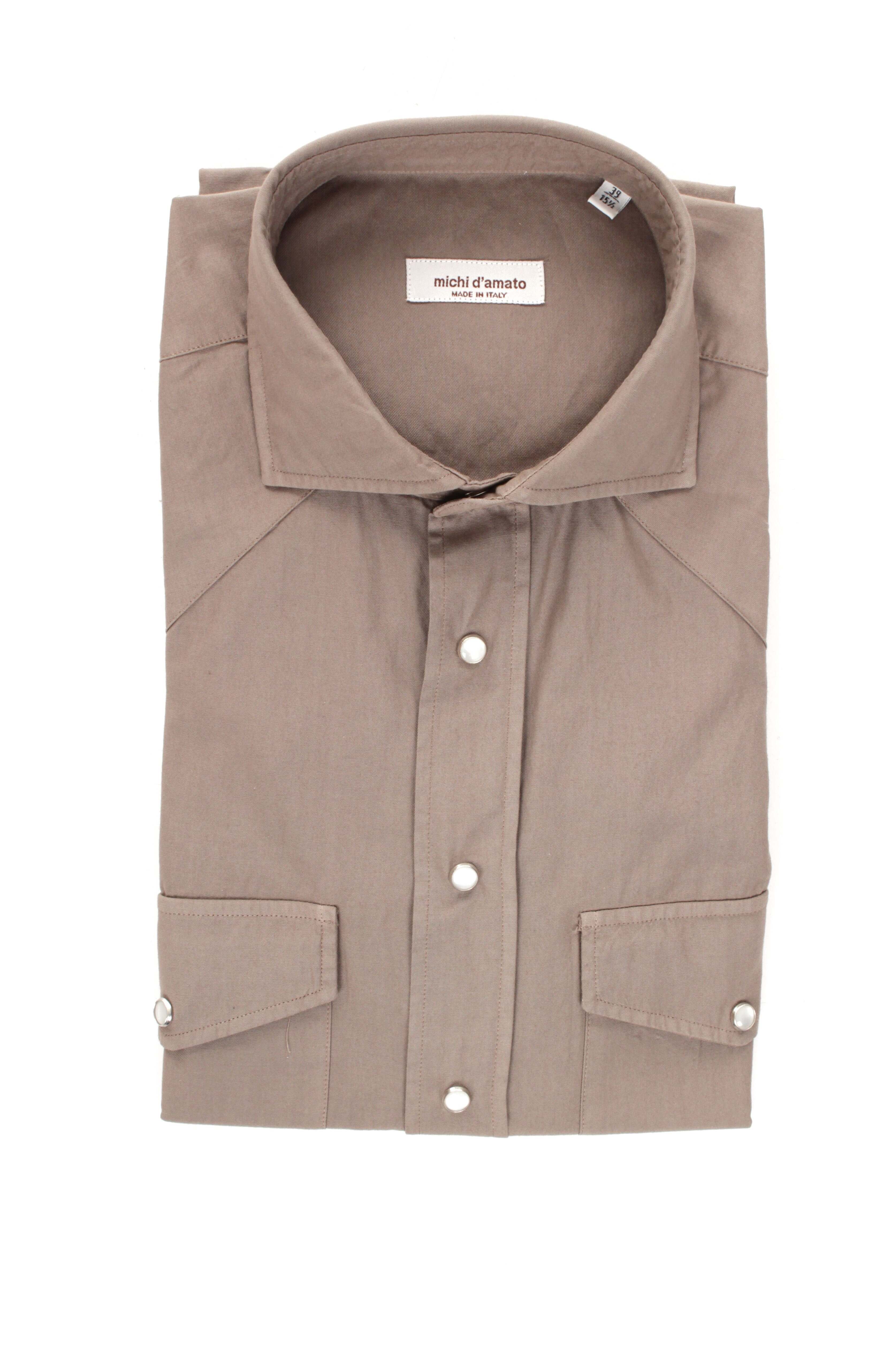 CAMICIE Beige Michi D'amato