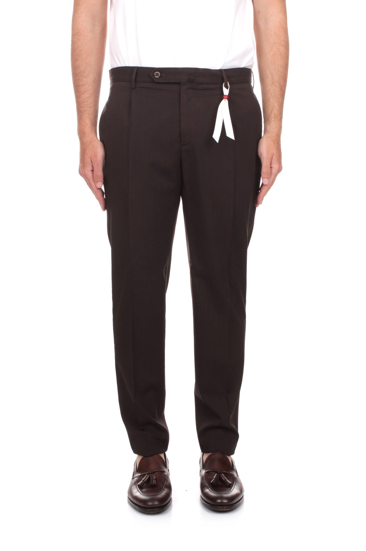 PANTALONI Marrone Santaniello
