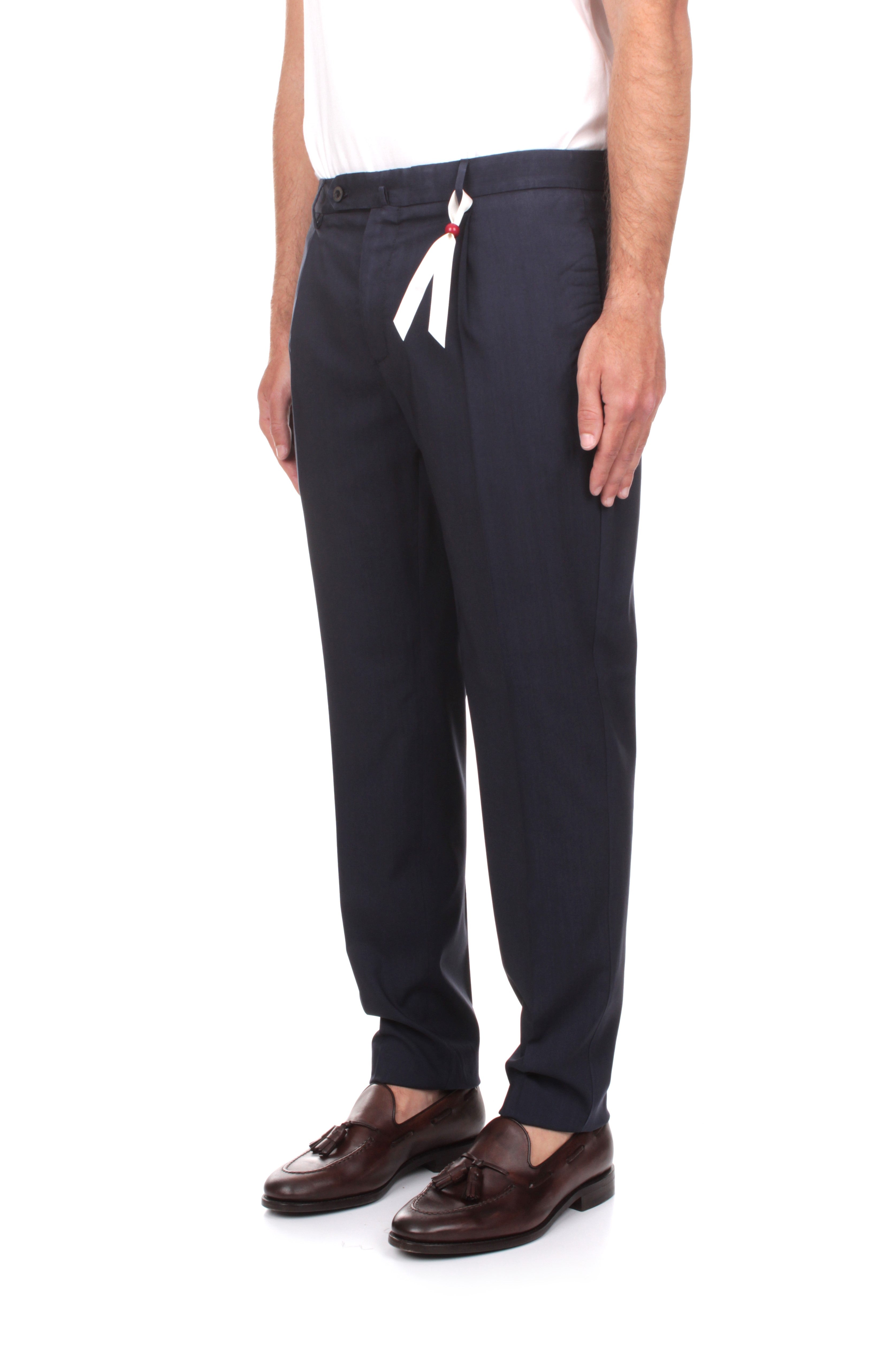 PANTALONI Blu Santaniello