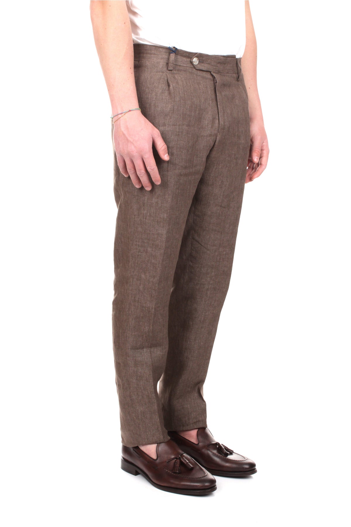 PANTALONI Marrone Barba