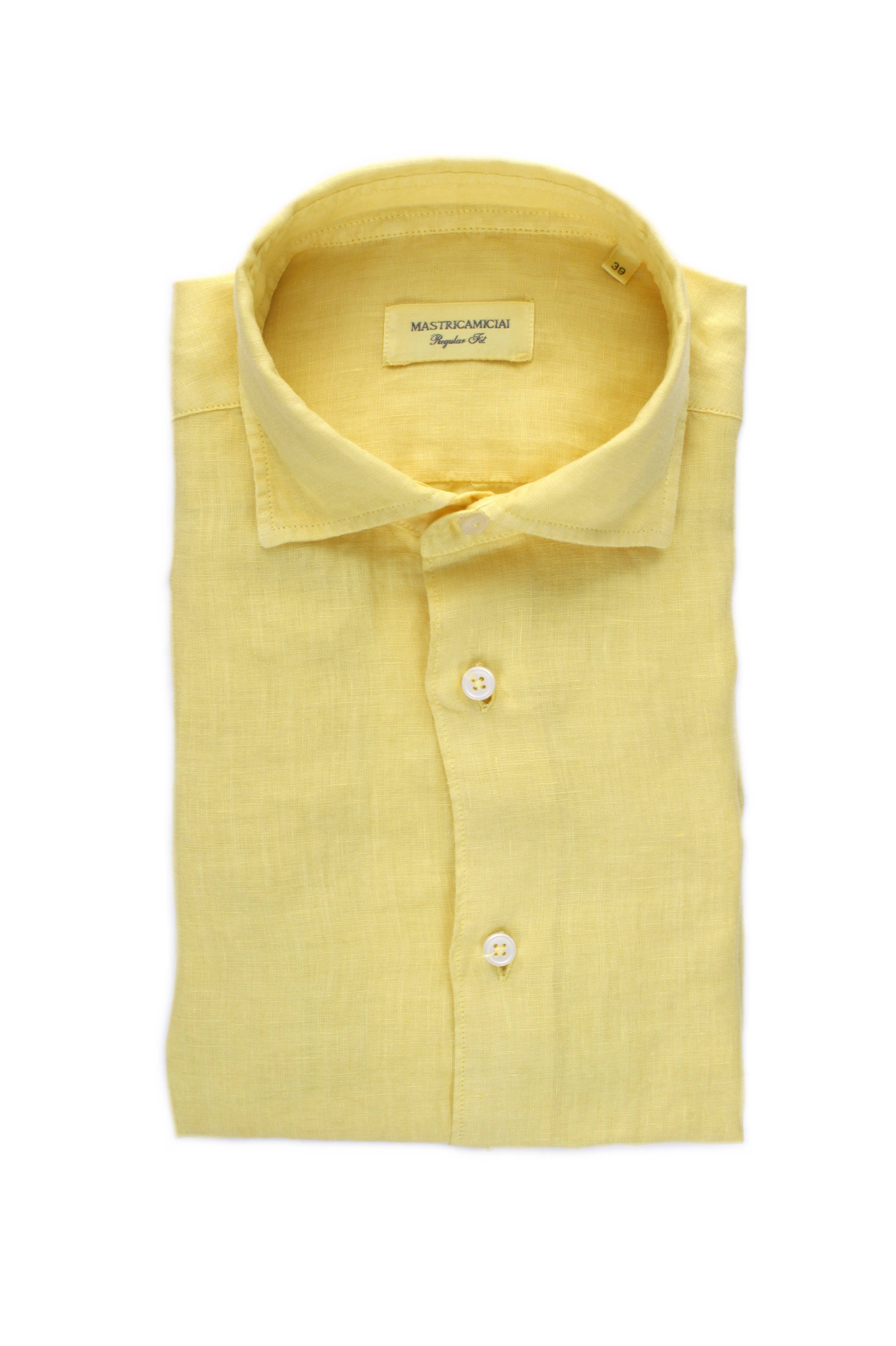 CAMICIE Giallo Mastricamiciai