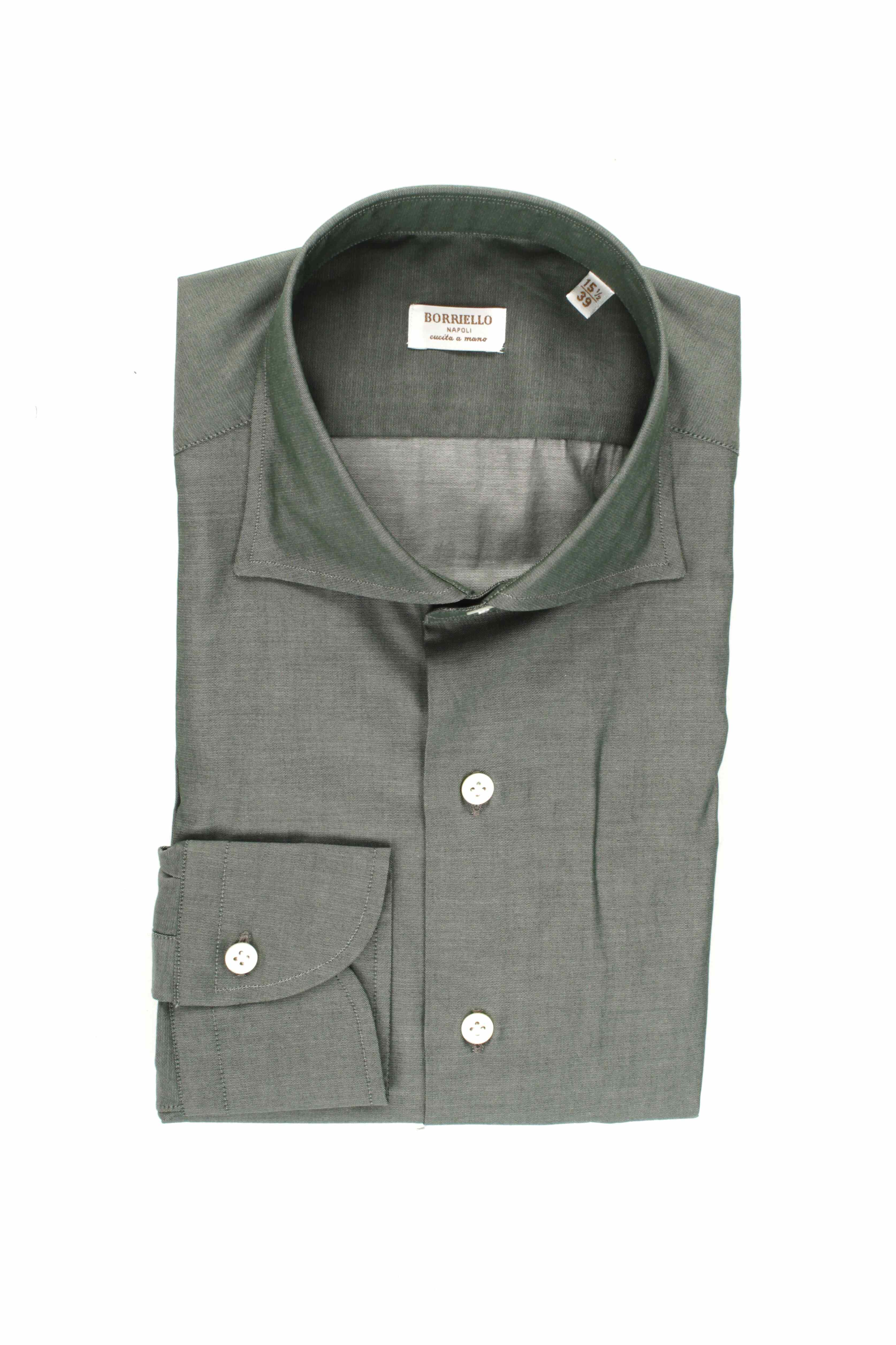 CAMICIE Verde Borriello