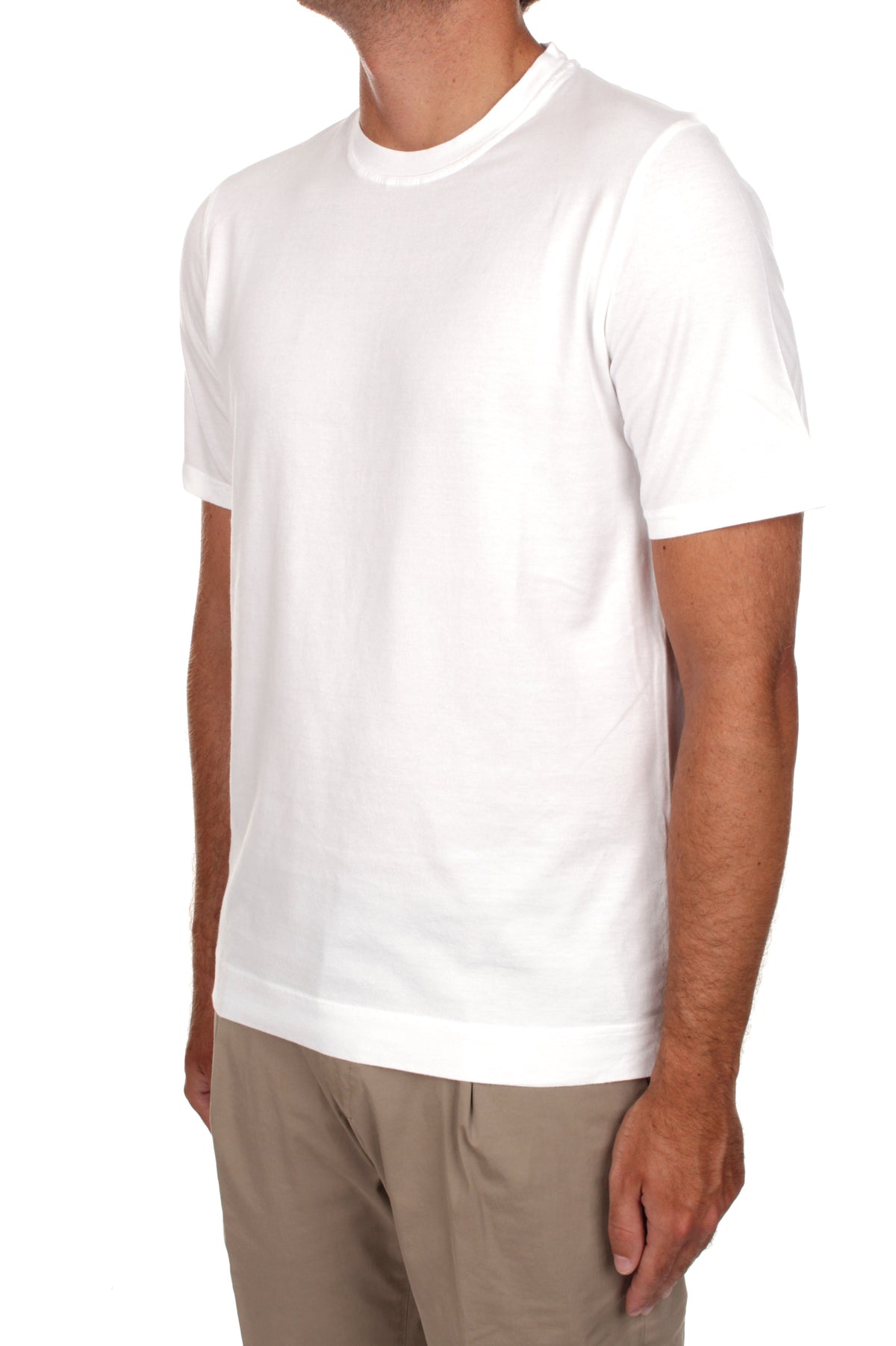 T-SHIRT Bianco Fedeli Cashmere